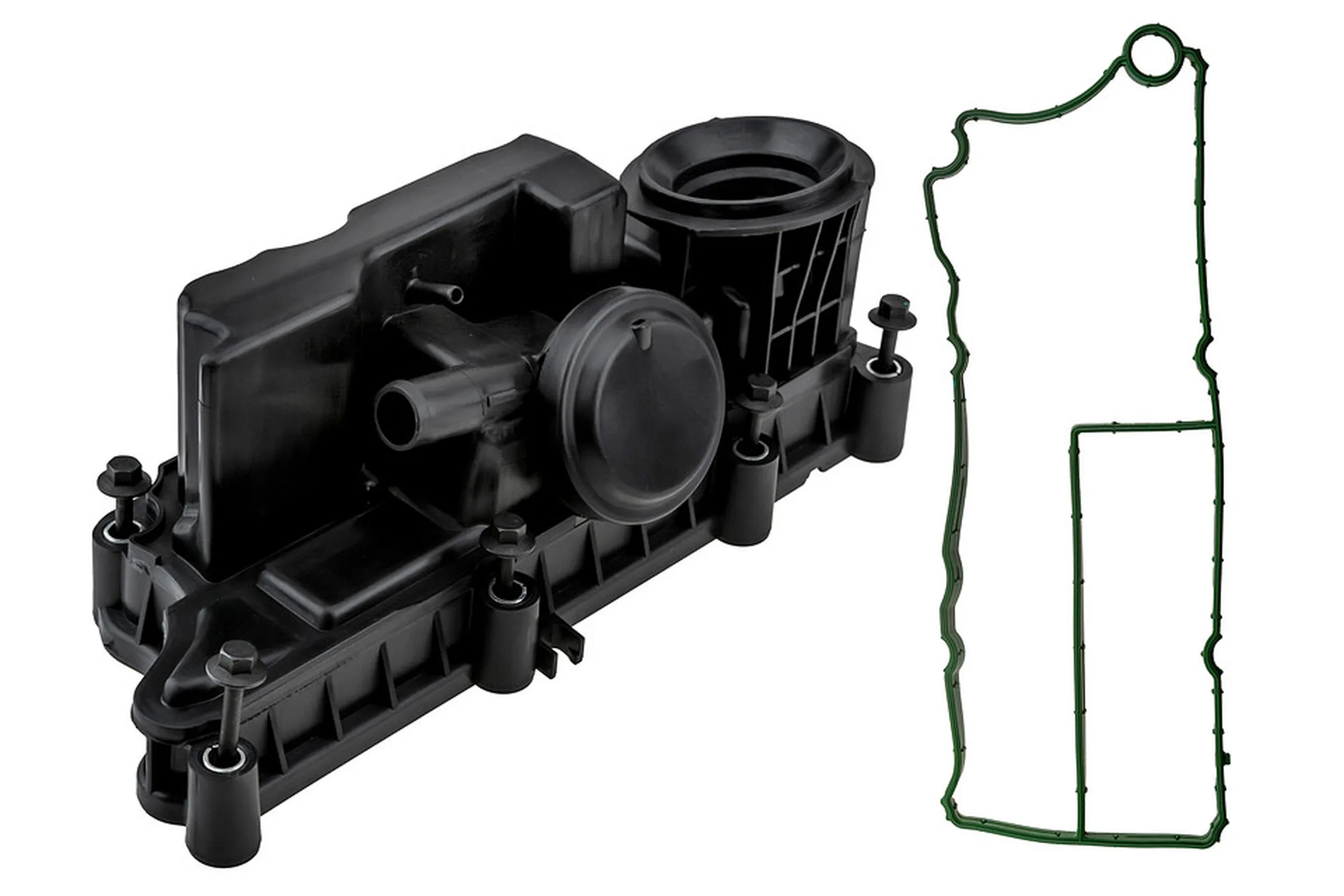 Oil separator, crankcase ventilation