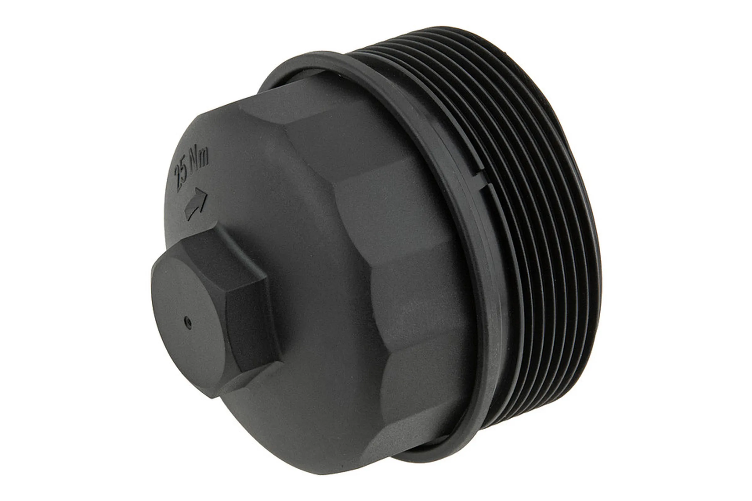 Cap, oil filter housing