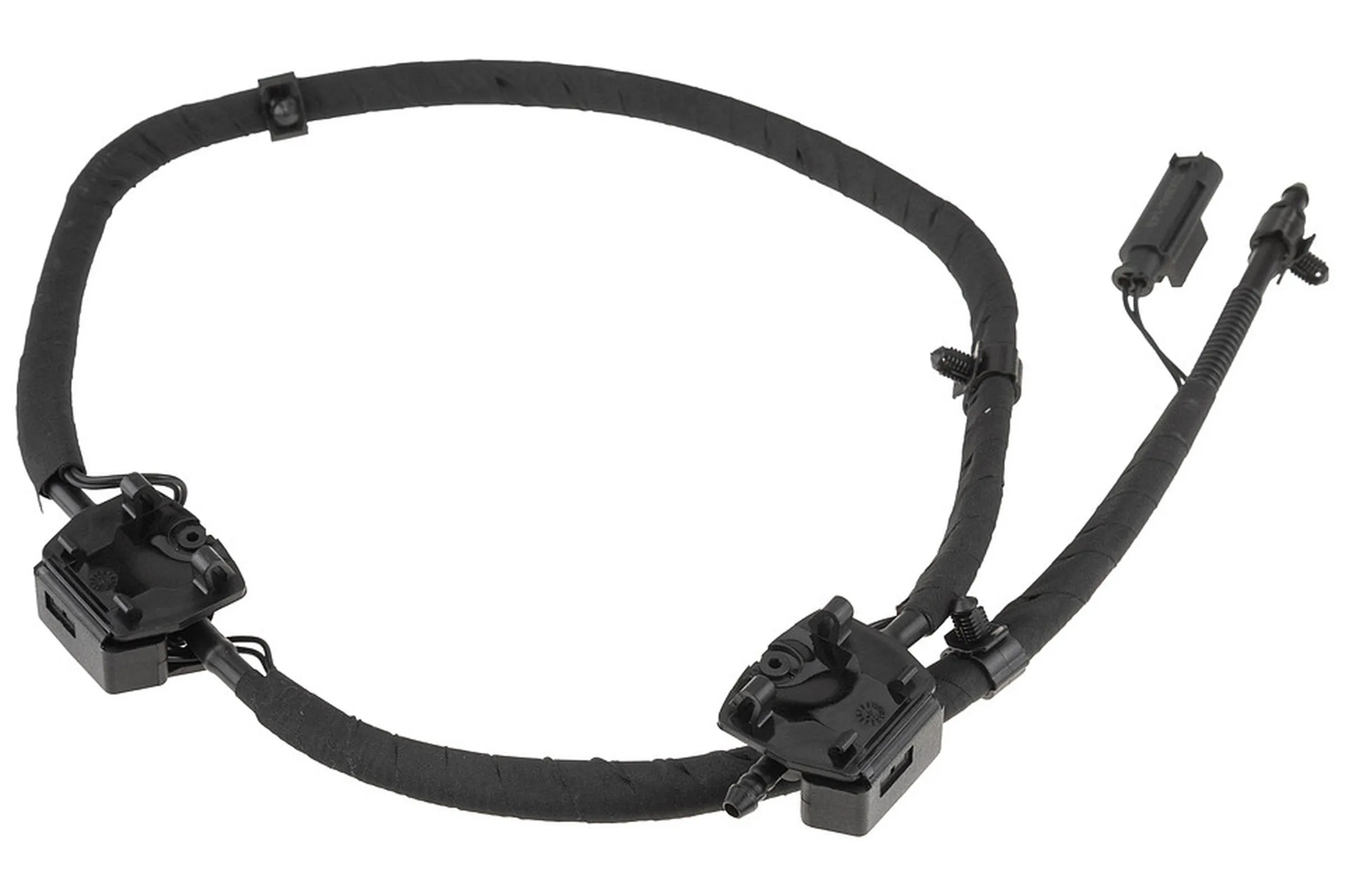 Washer fluid jet, window cleaning