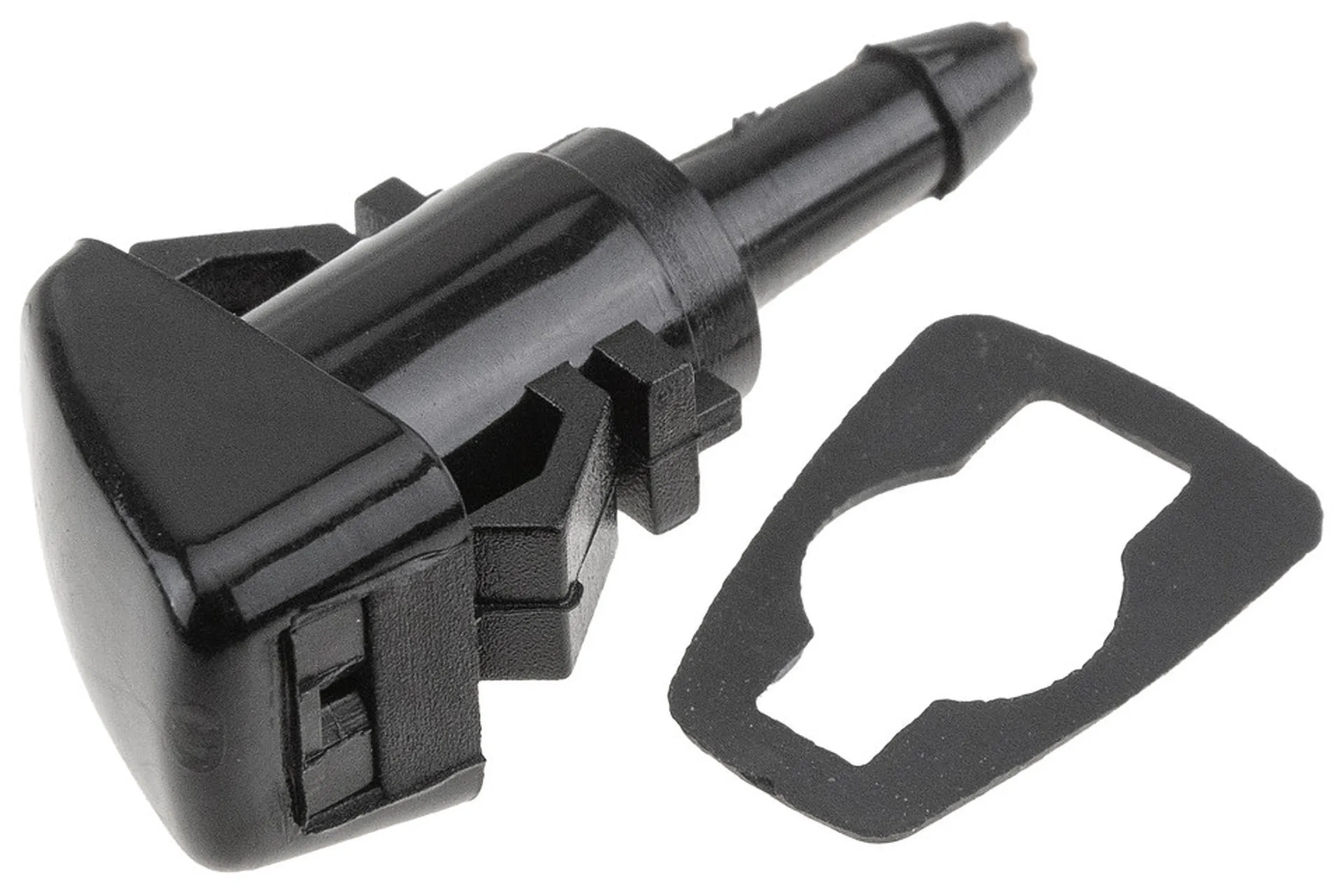 Washer fluid jet, window cleaning