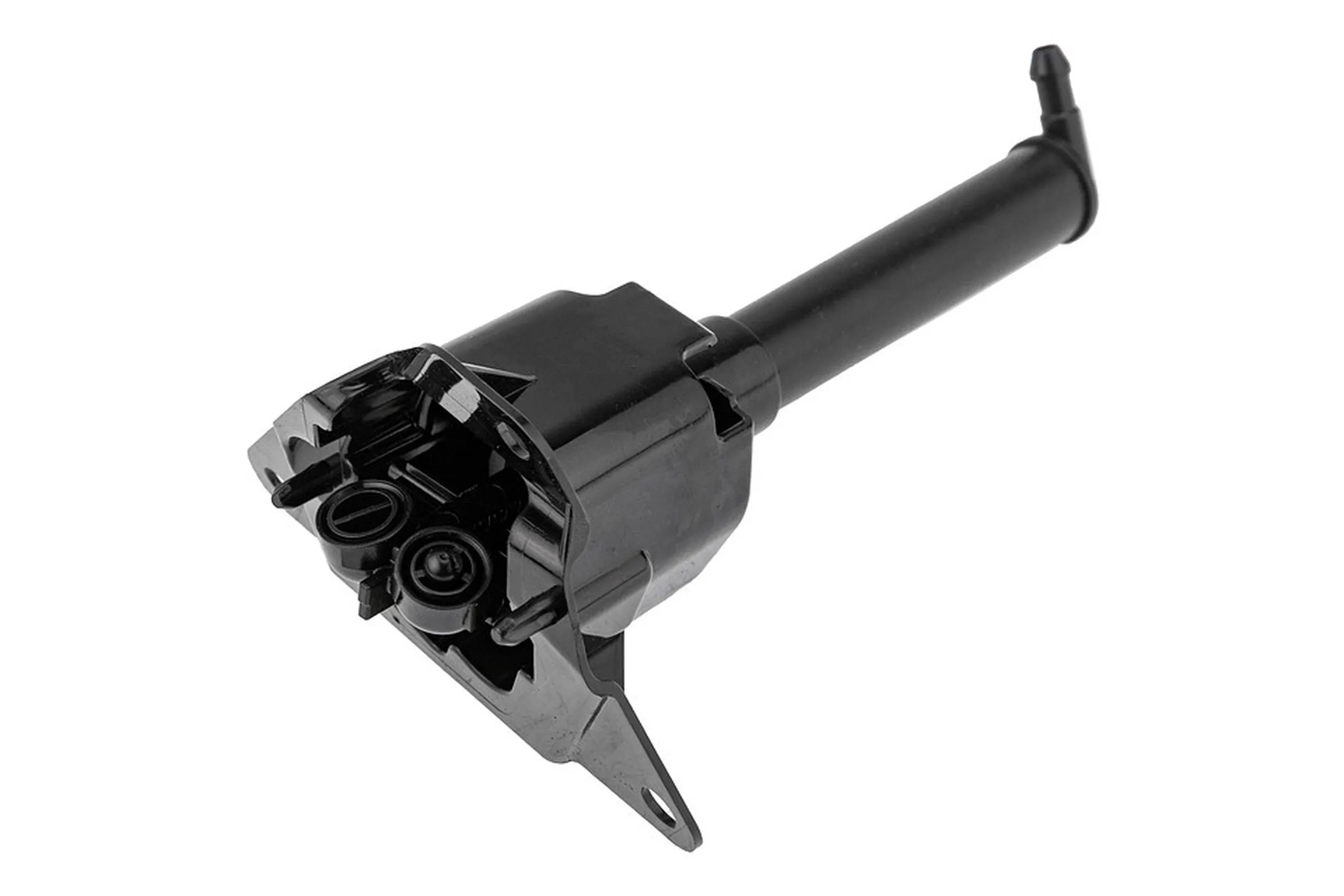 Washer fluid jet, headlight cleaning