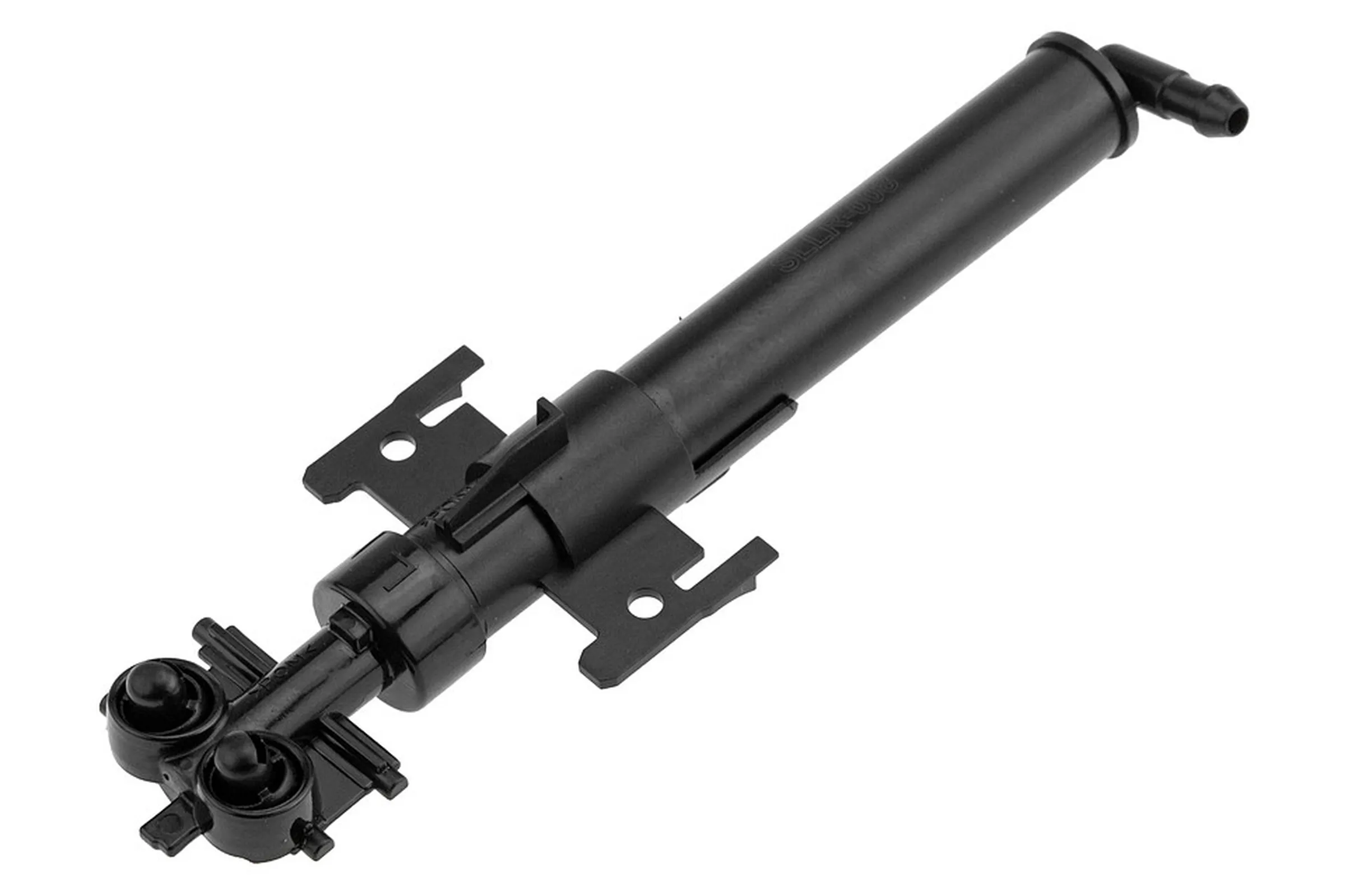 Washer fluid jet, headlight cleaning