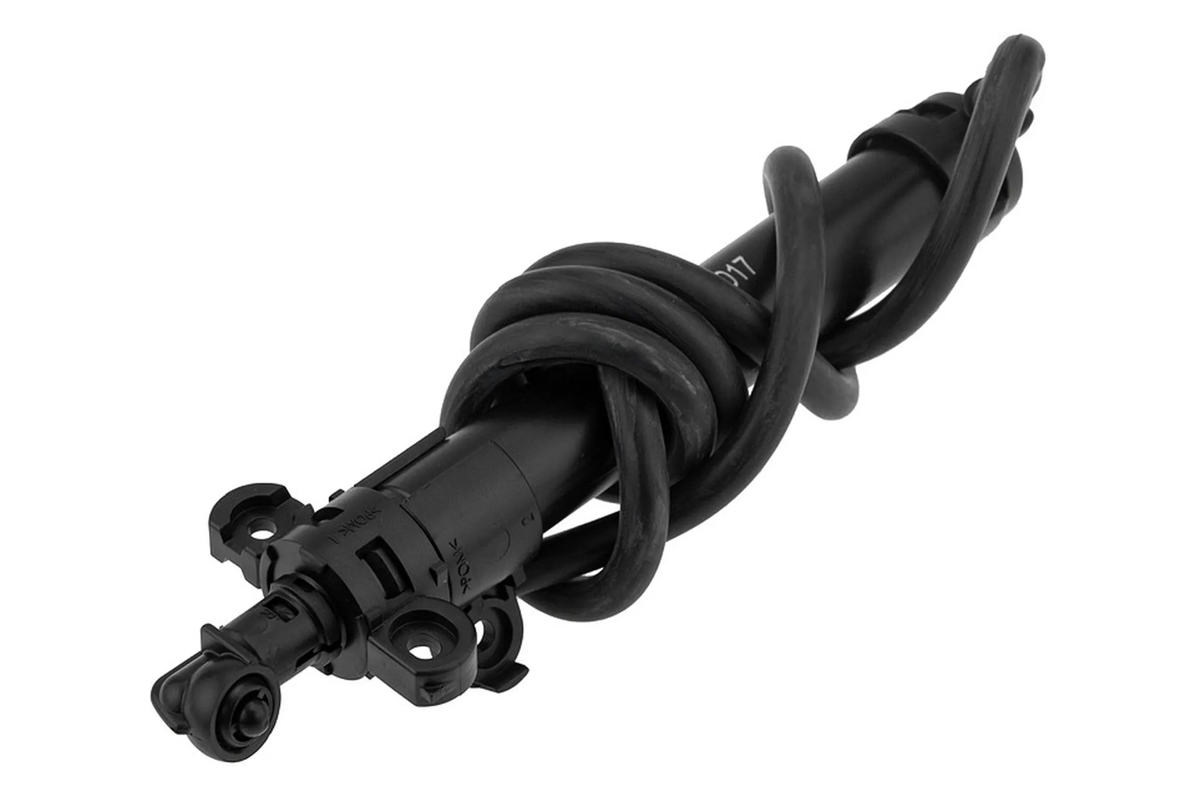 Washer fluid jet, headlight cleaning