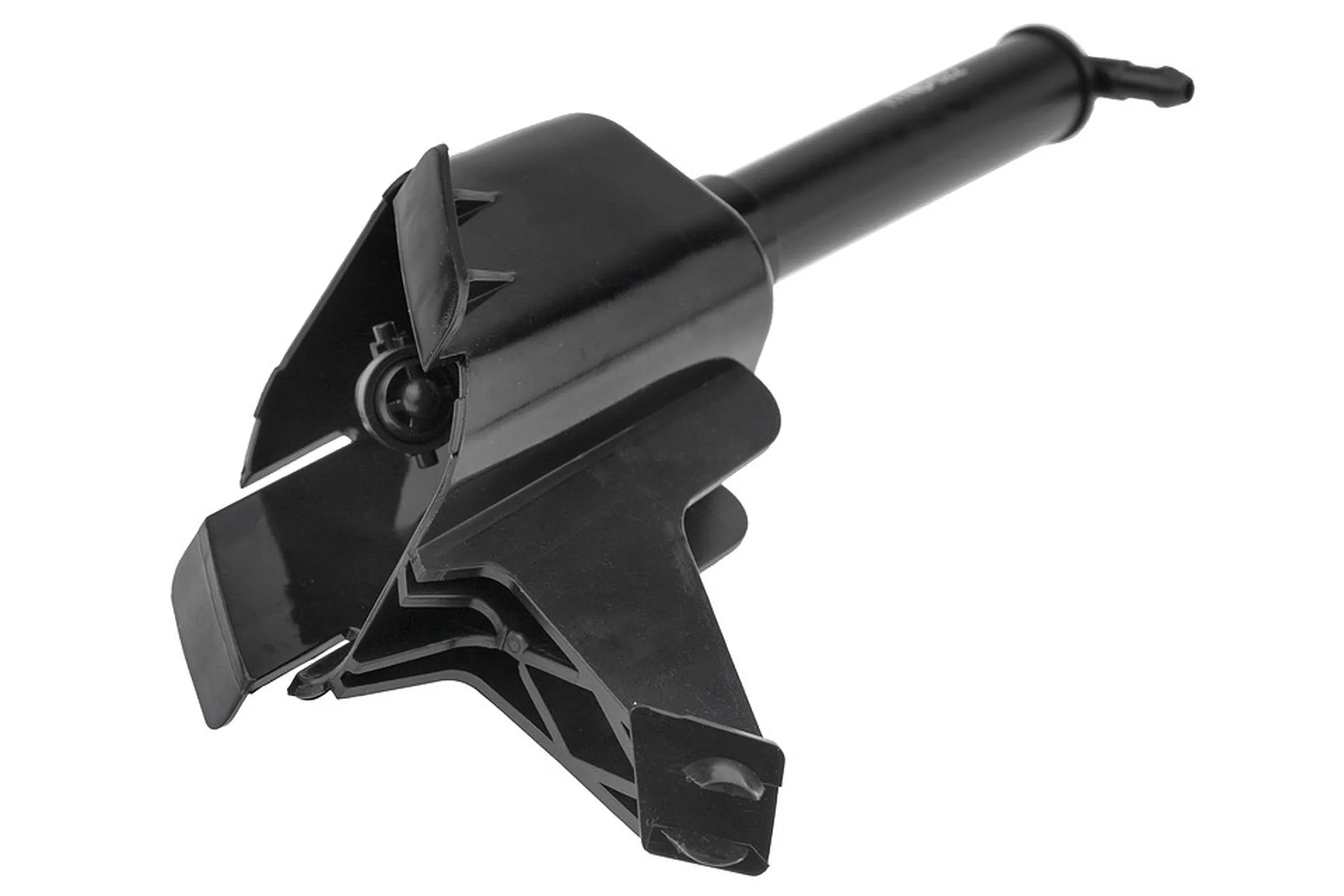 Washer fluid jet, headlight cleaning