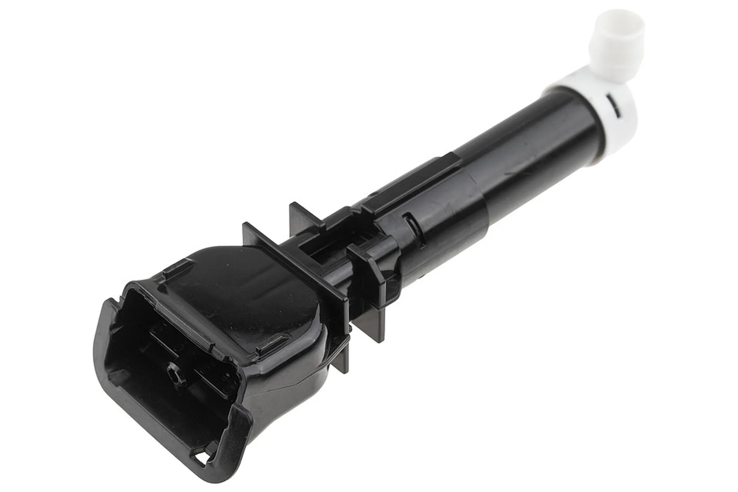 Washer fluid jet, headlight cleaning