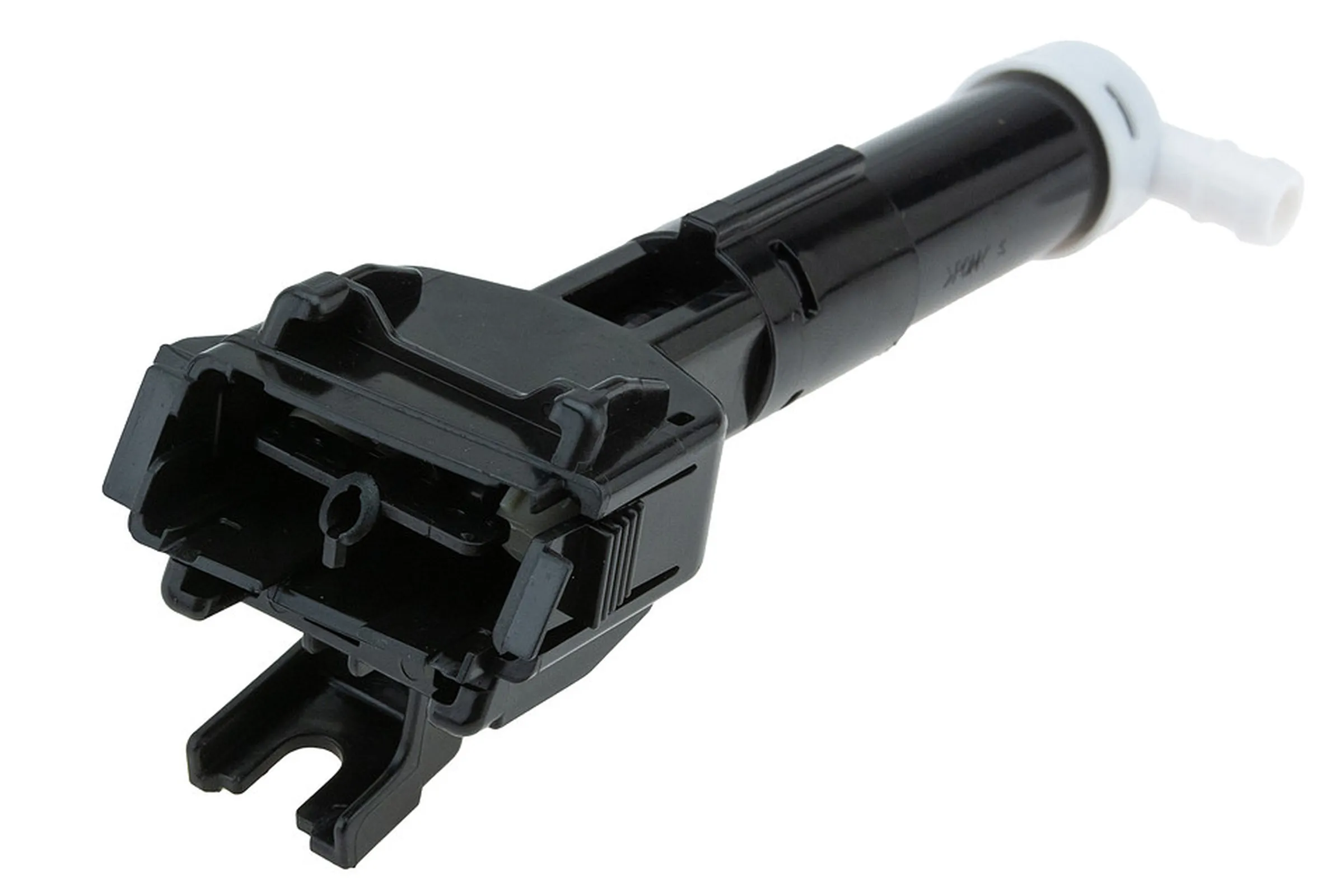 Washer fluid jet, headlight cleaning