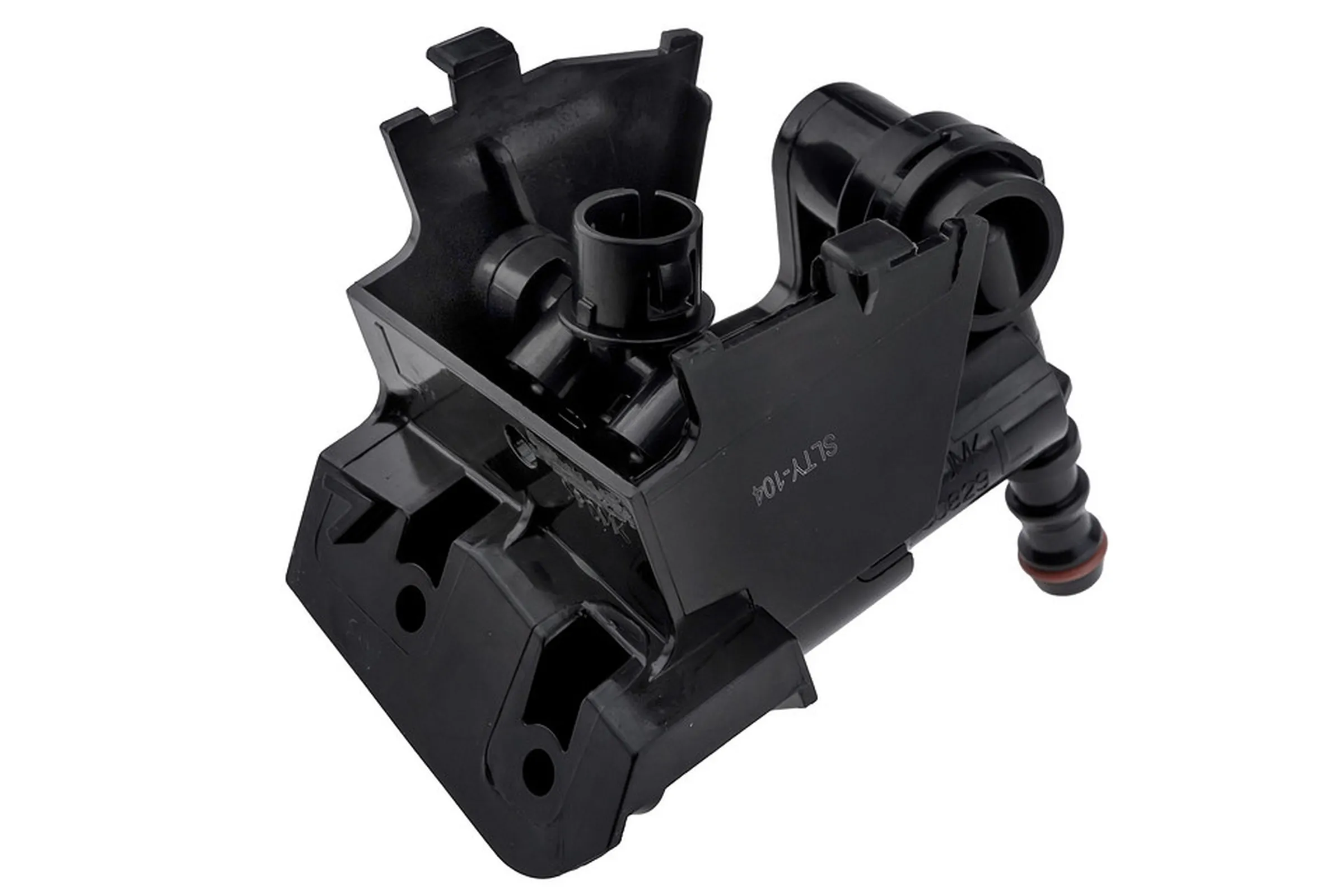 Washer fluid jet, headlight cleaning