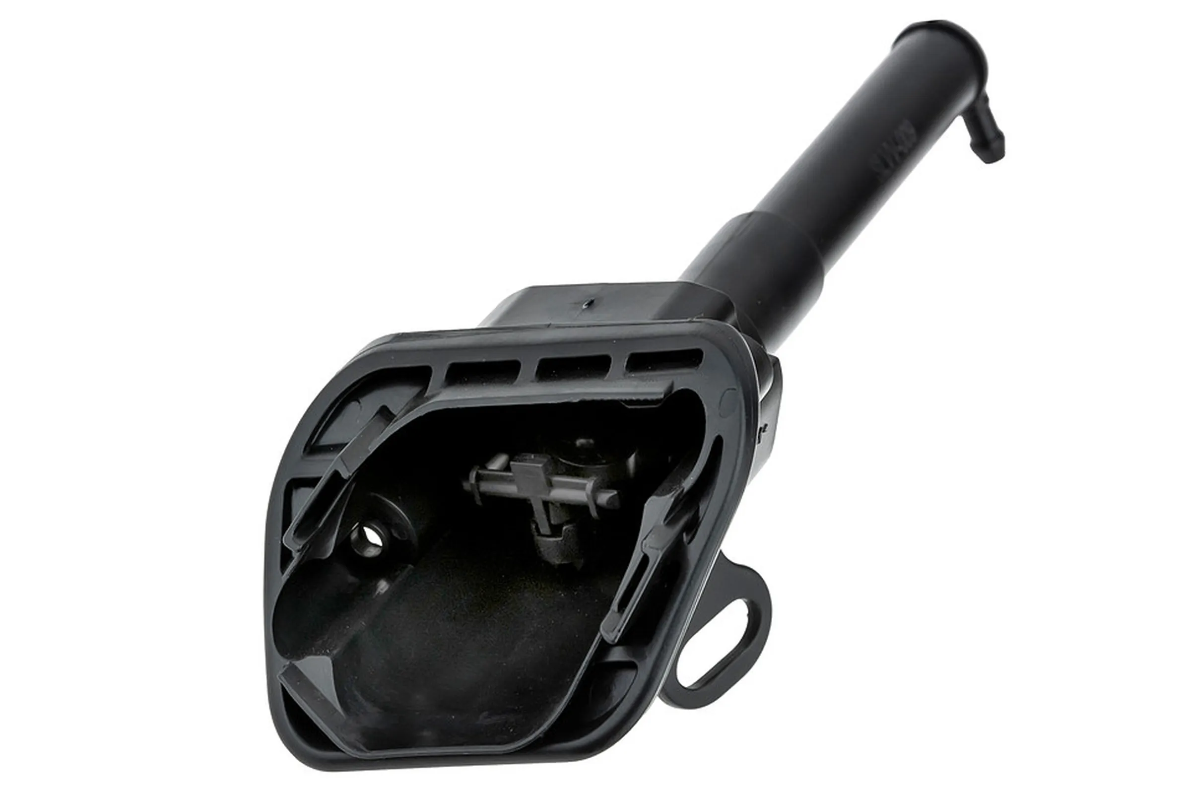 Washer fluid jet, headlight cleaning
