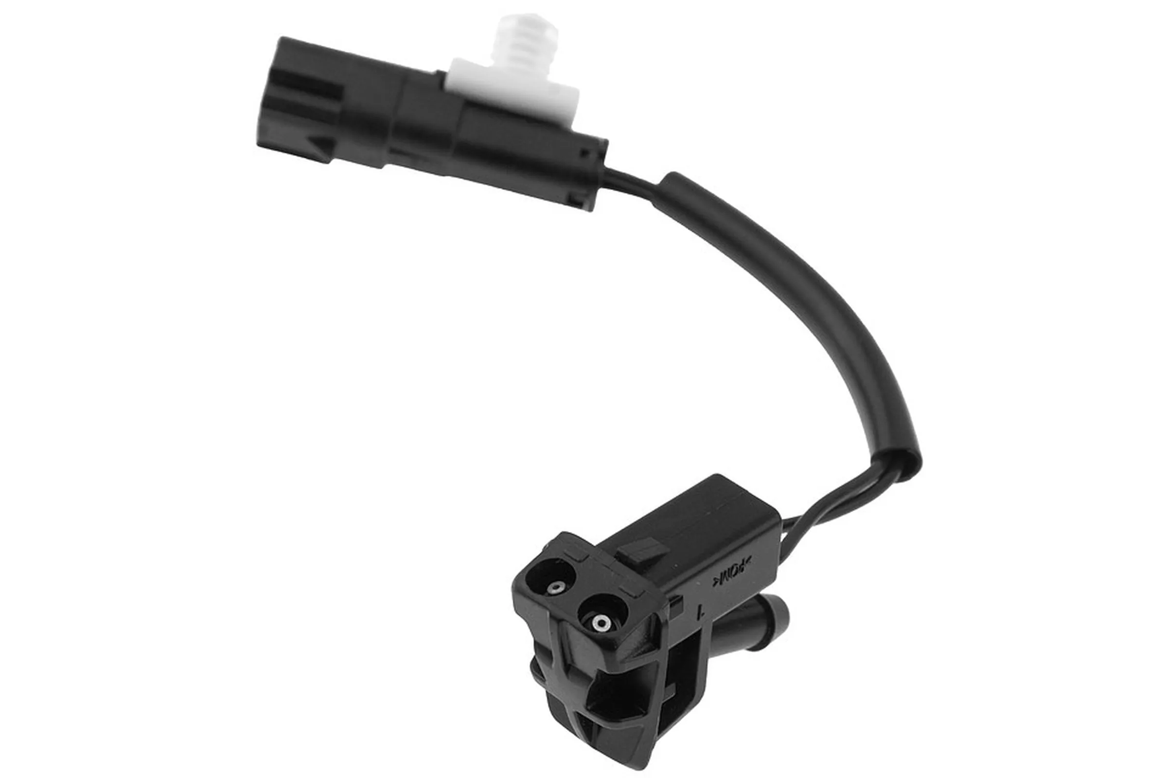 Washer fluid jet, window cleaning