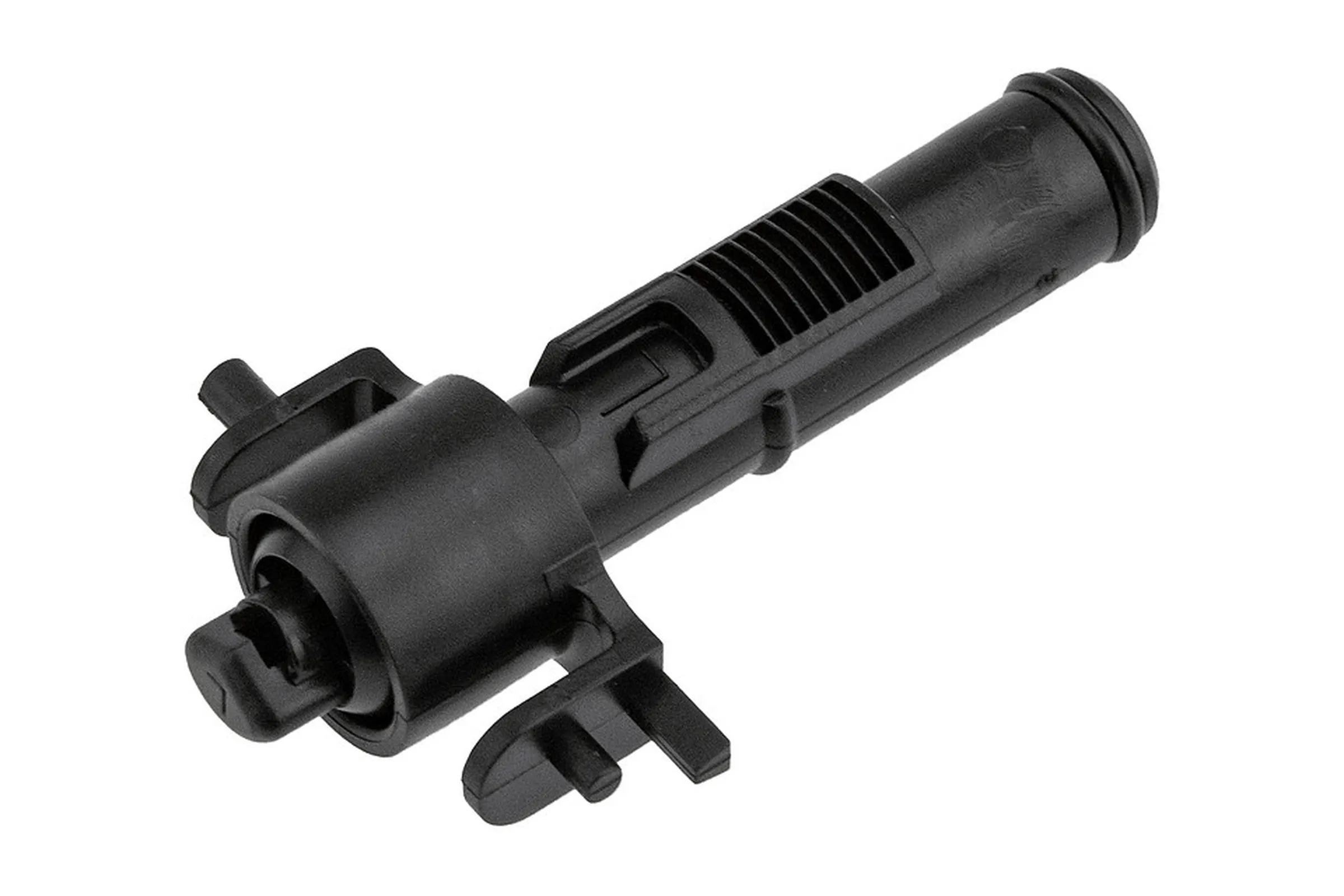 Washer fluid jet, headlight cleaning