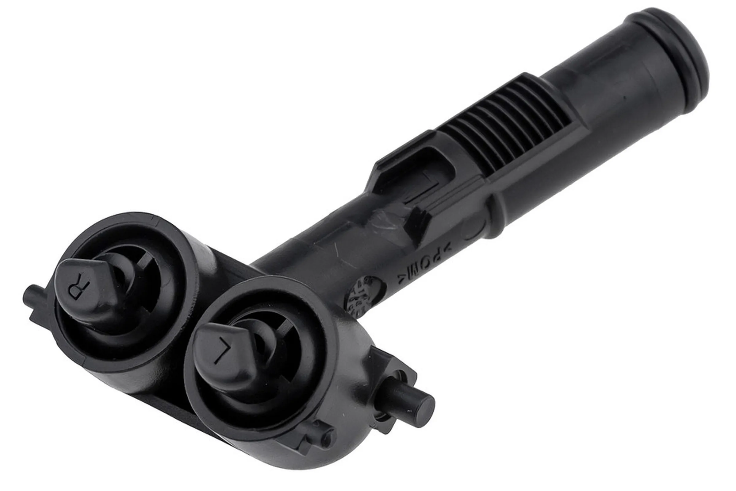Washer fluid jet, headlight cleaning