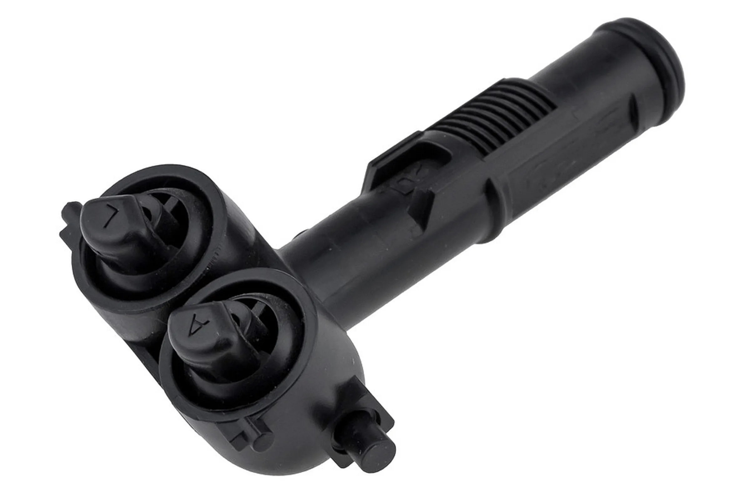 Washer fluid jet, headlight cleaning