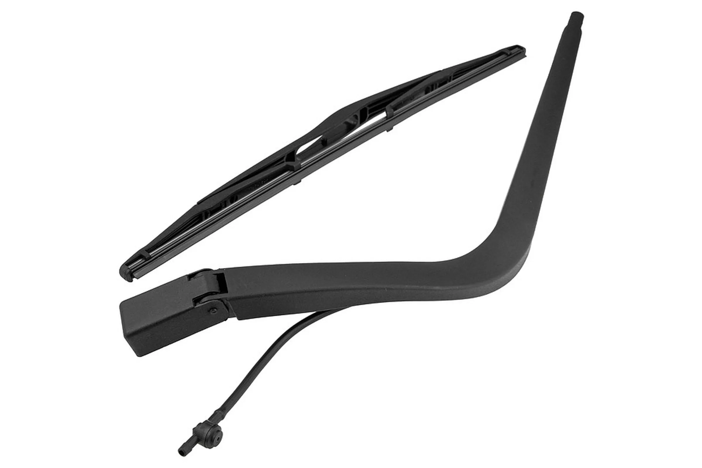 Wiper arm, window cleaning