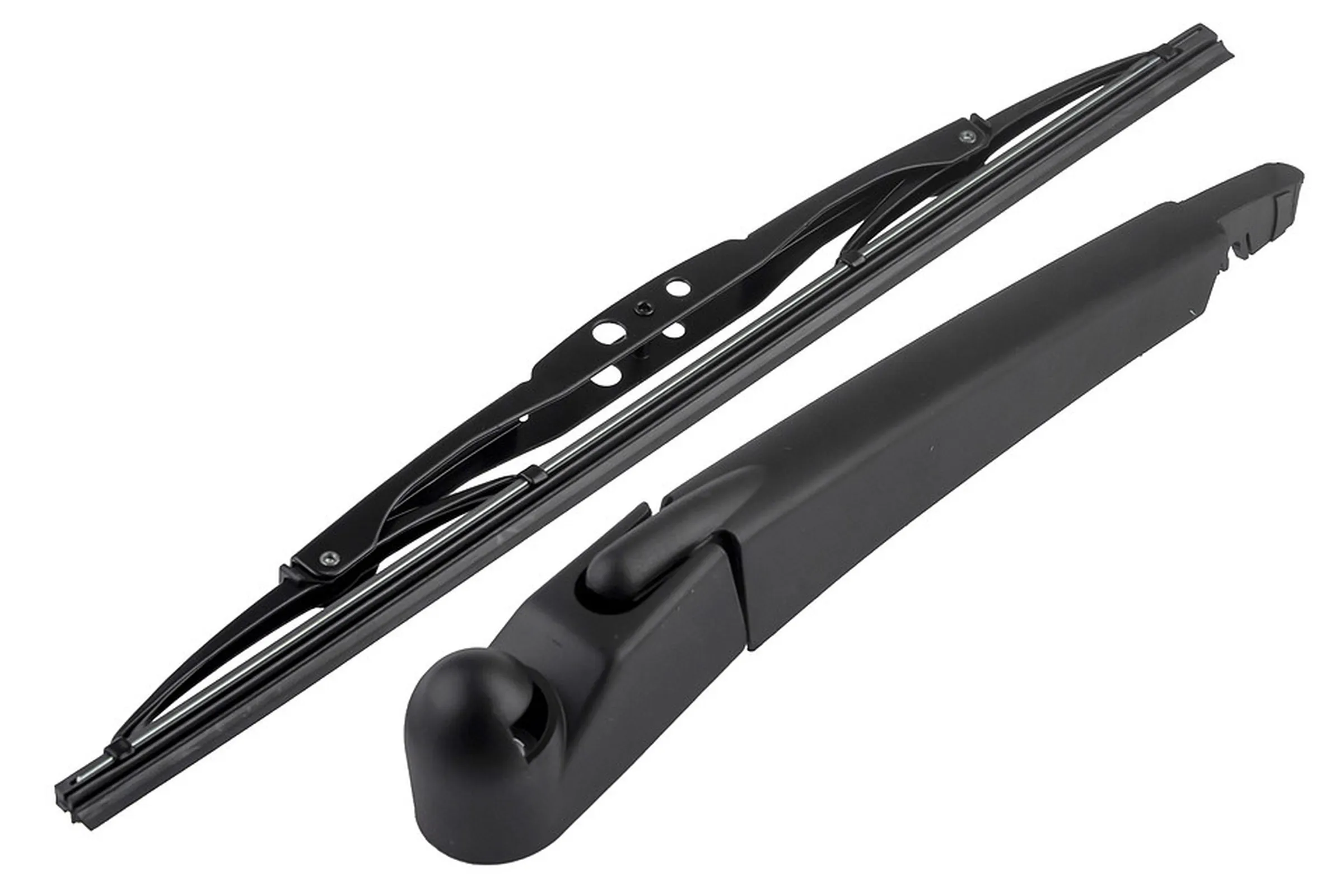 Wiper arm, window cleaning