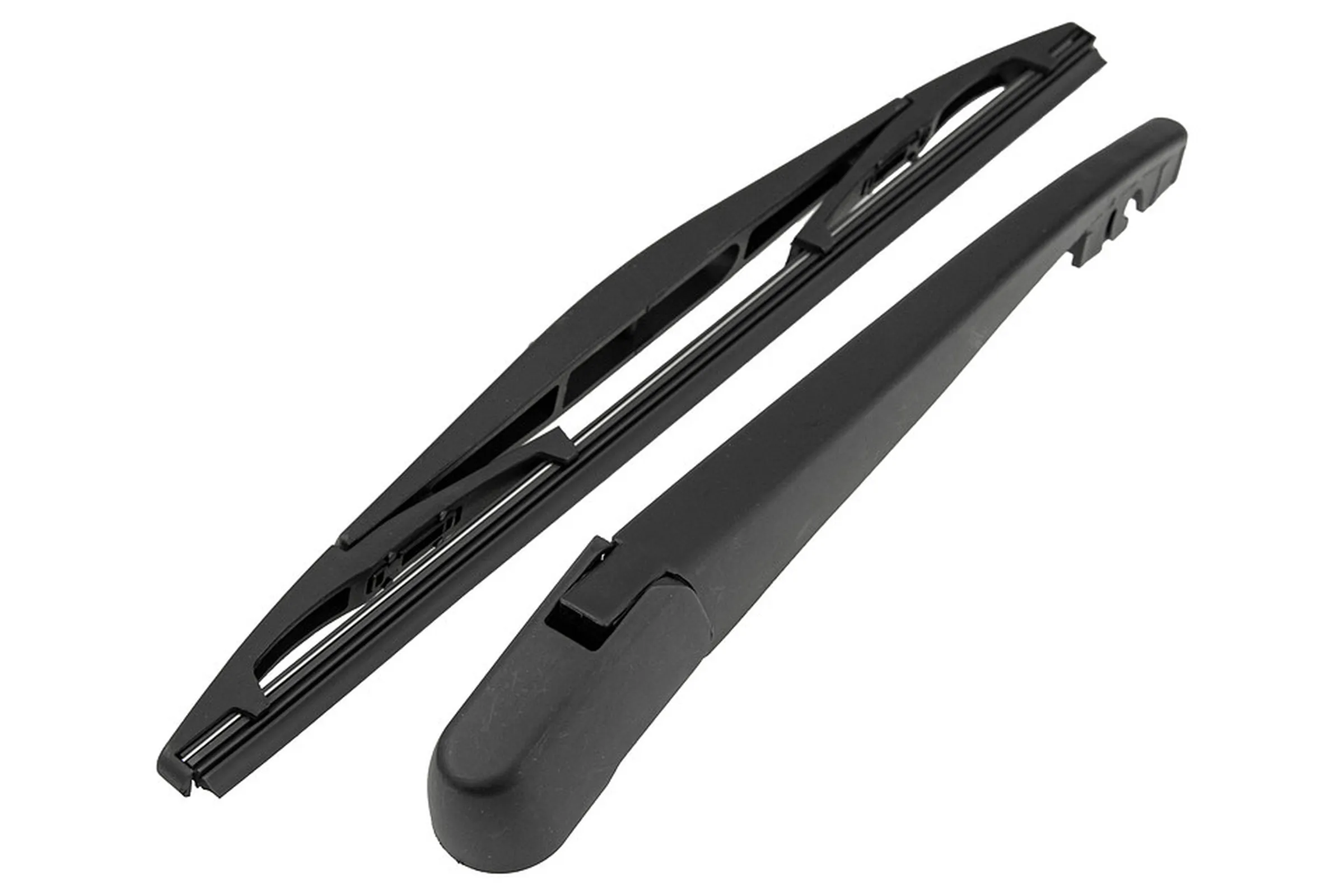 Wiper arm, window cleaning