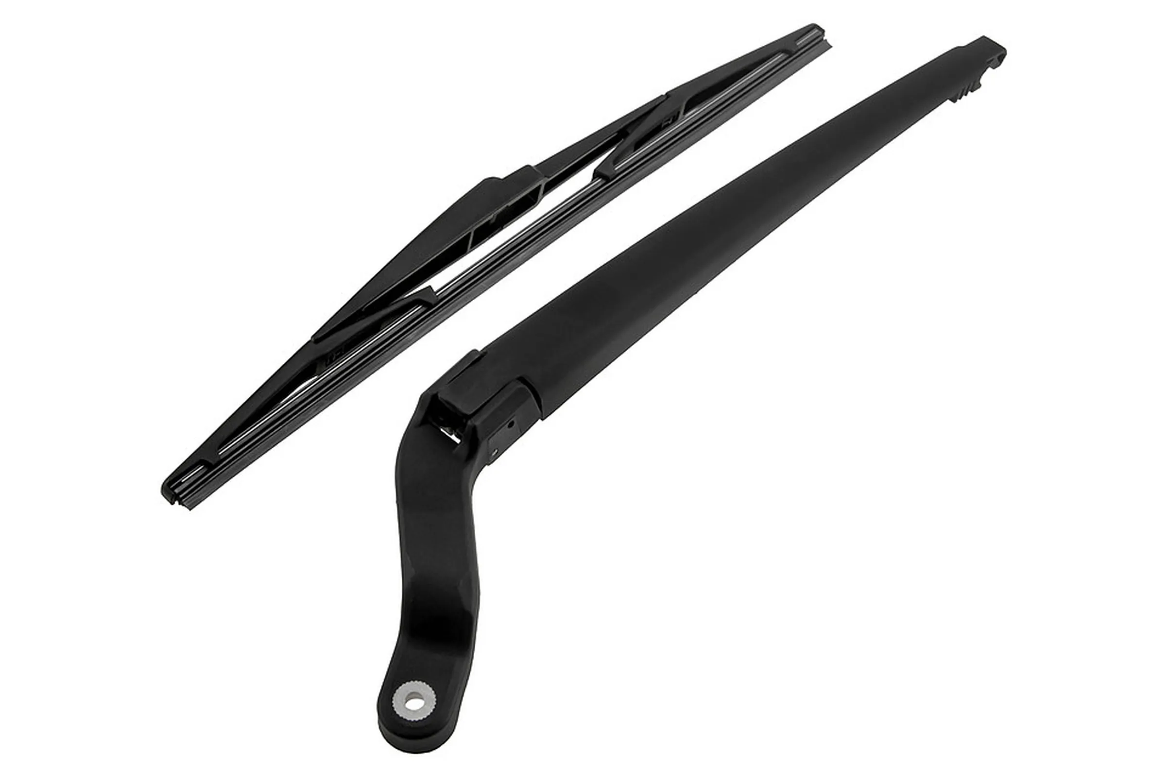 Wiper arm, window cleaning