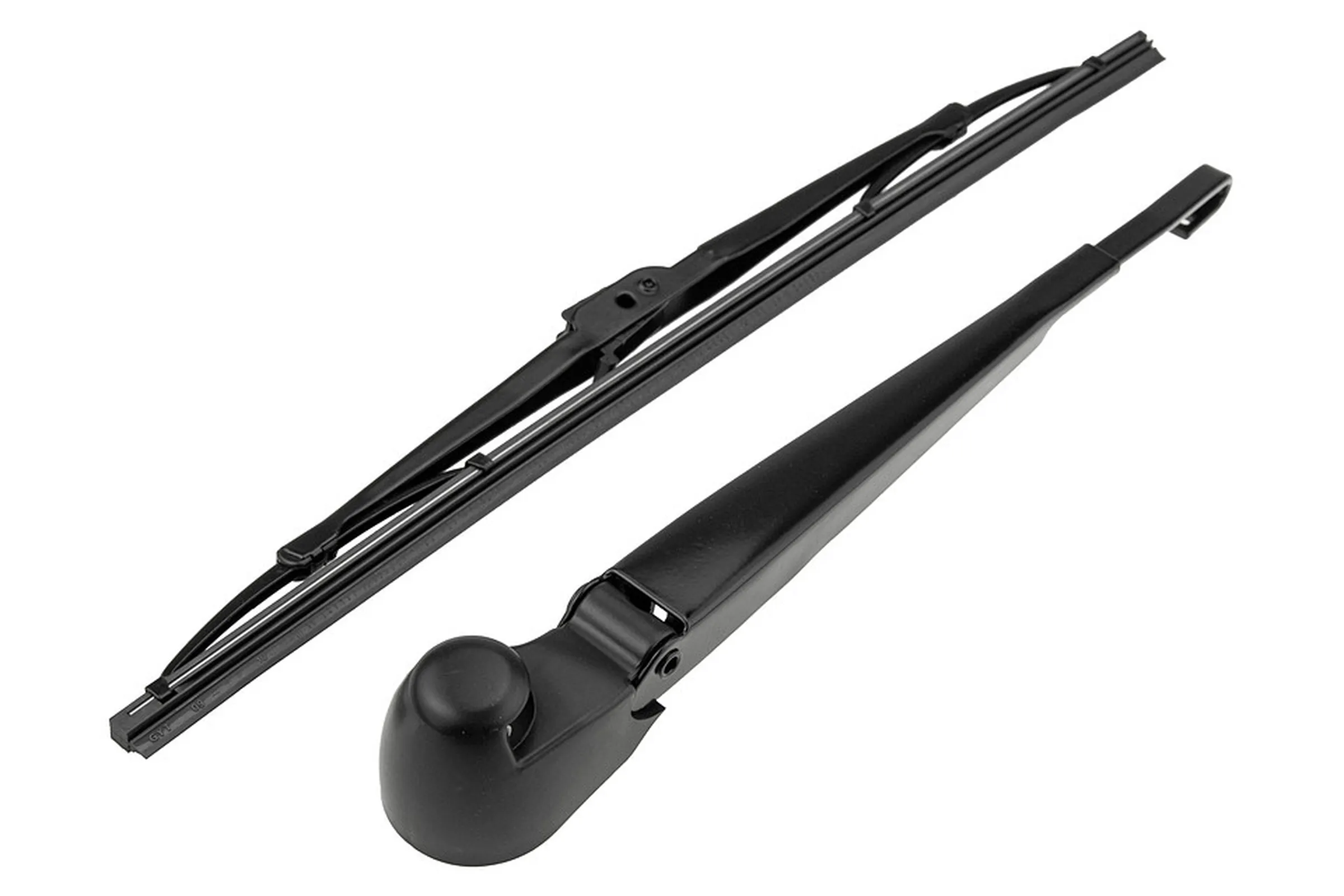 Wiper arm, window cleaning