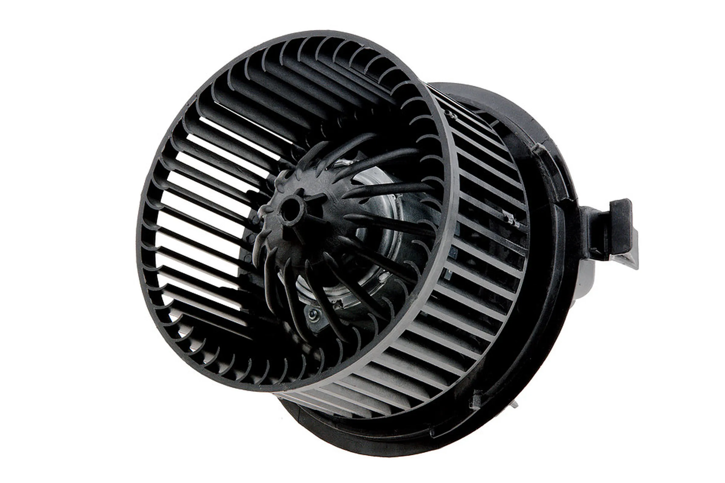 Electric motor, interior blower