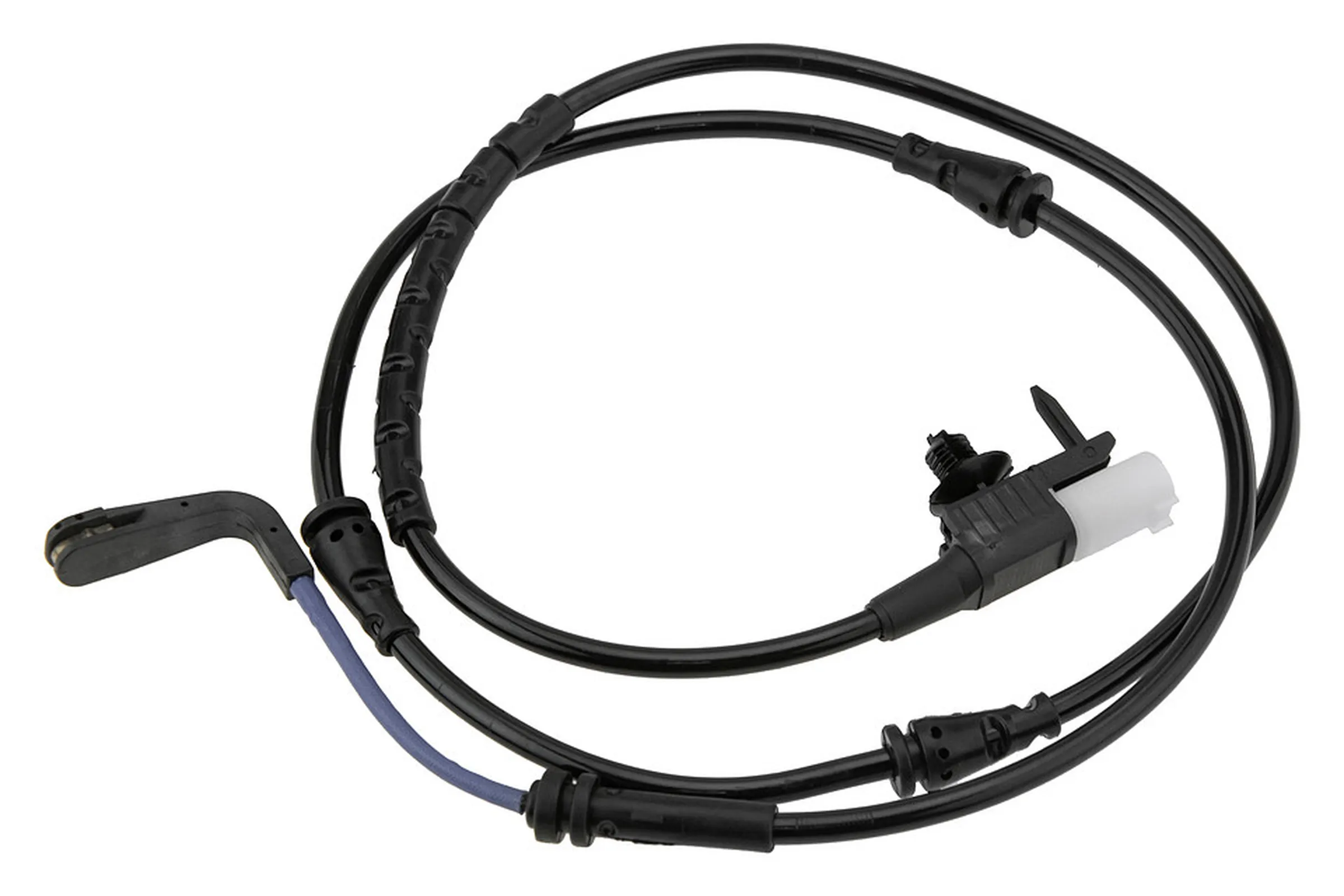 Warning contact, brake pad wear