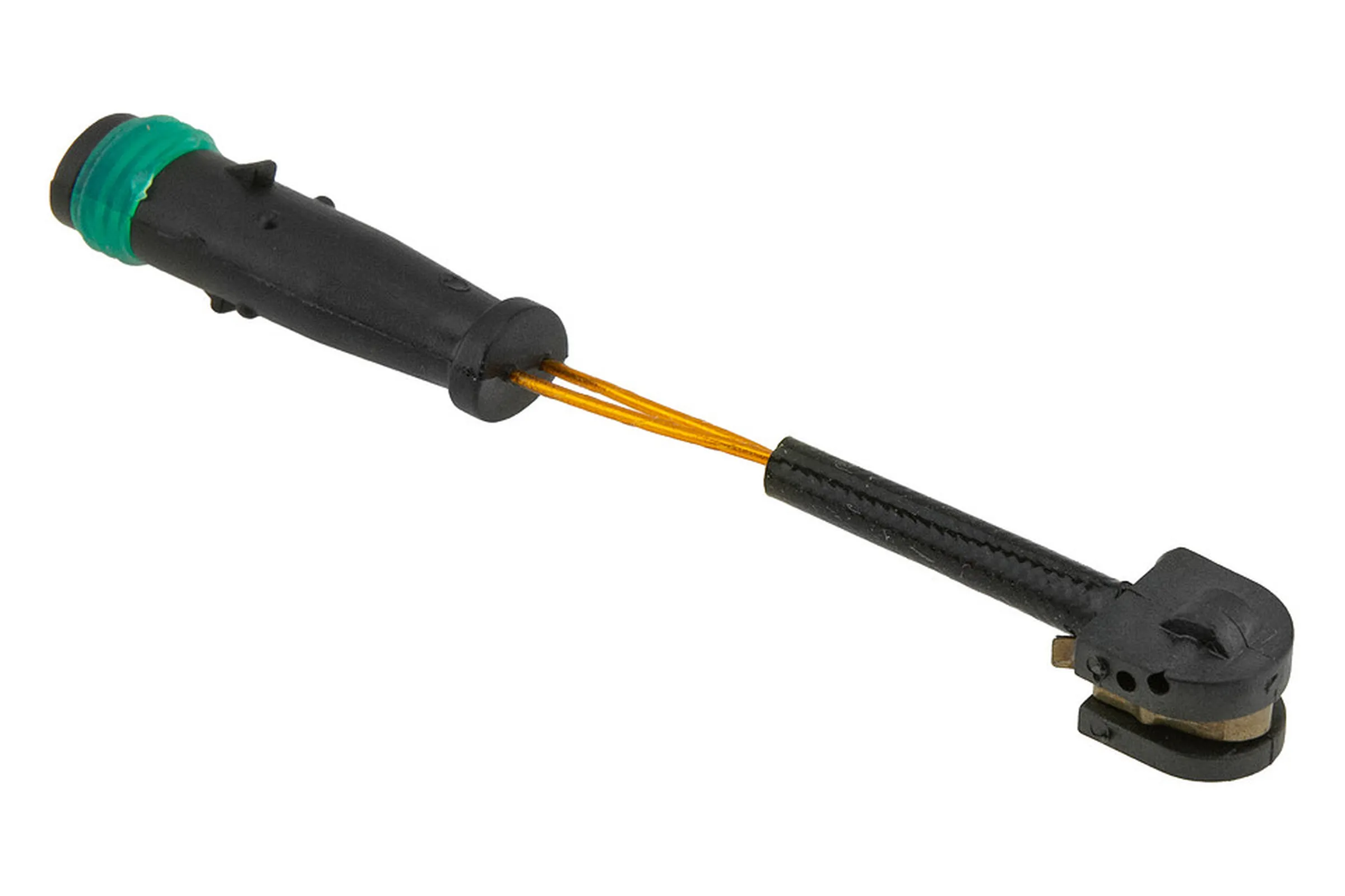 Warning contact, brake pad wear
