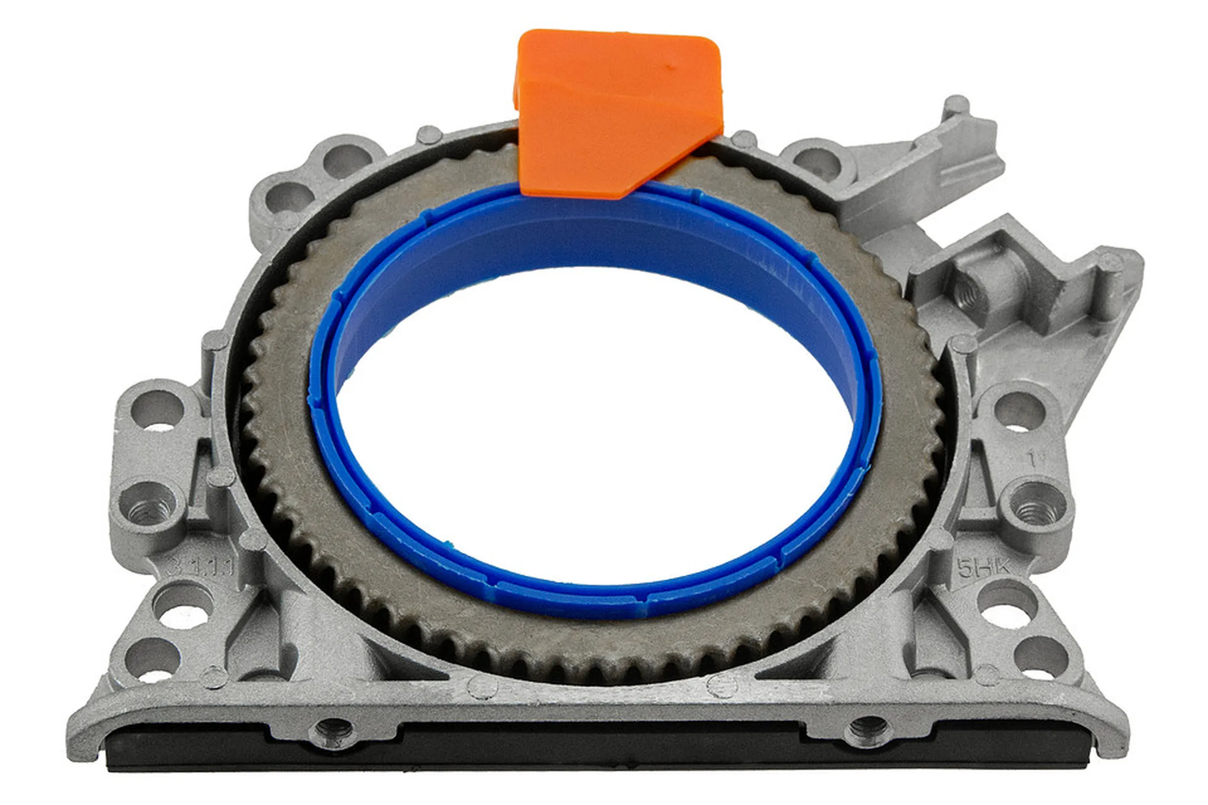 Shaft seal set, crankshaft