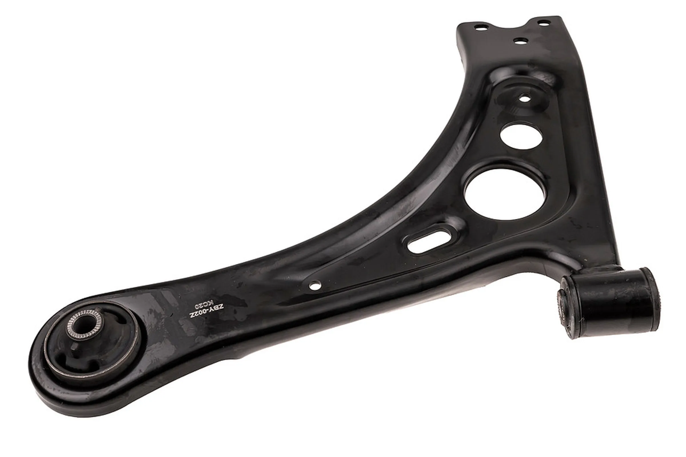 Control/trailing arm, wheel suspension