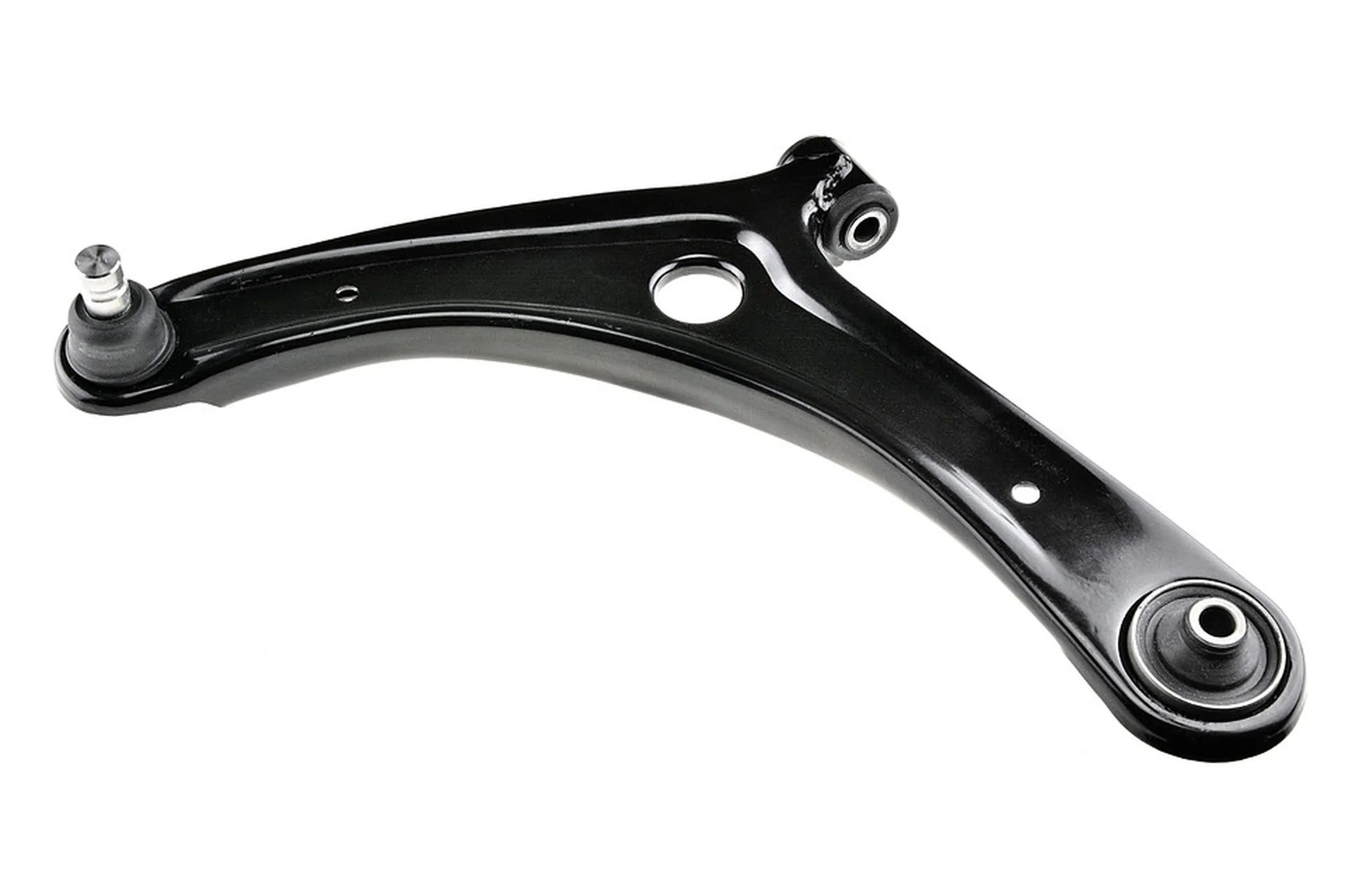 Control/trailing arm, wheel suspension