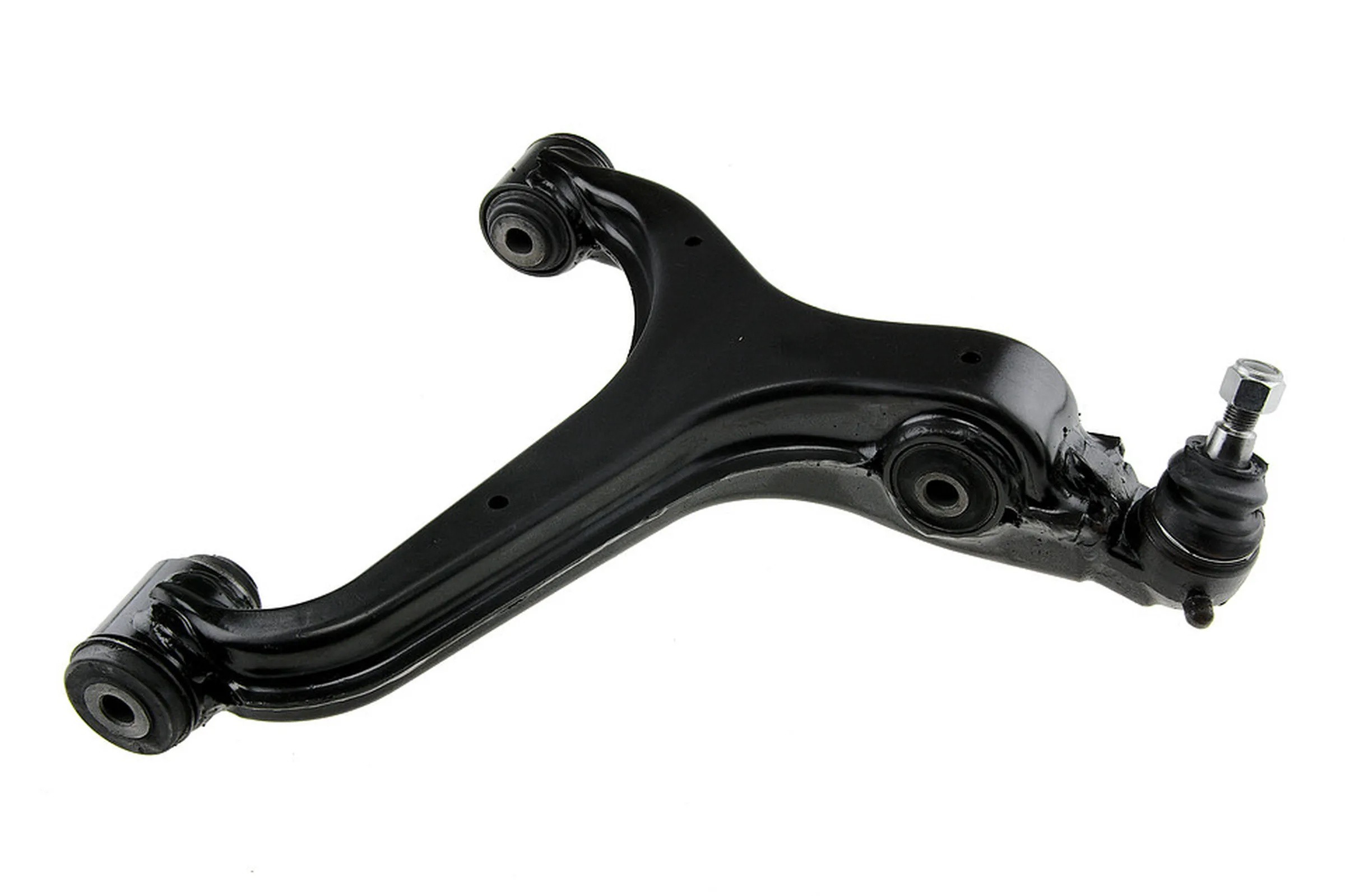 Control/trailing arm, wheel suspension