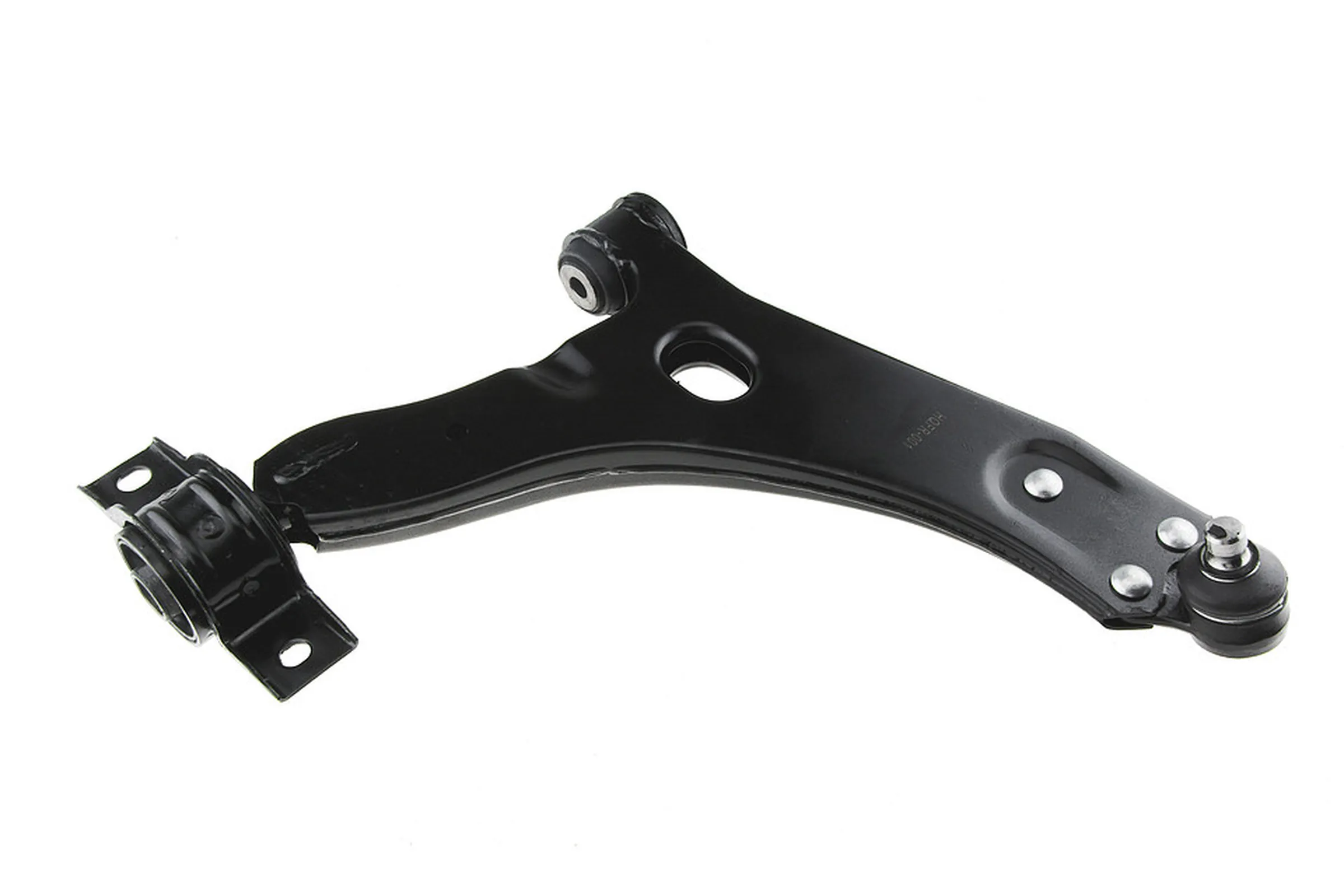 Control/trailing arm, wheel suspension