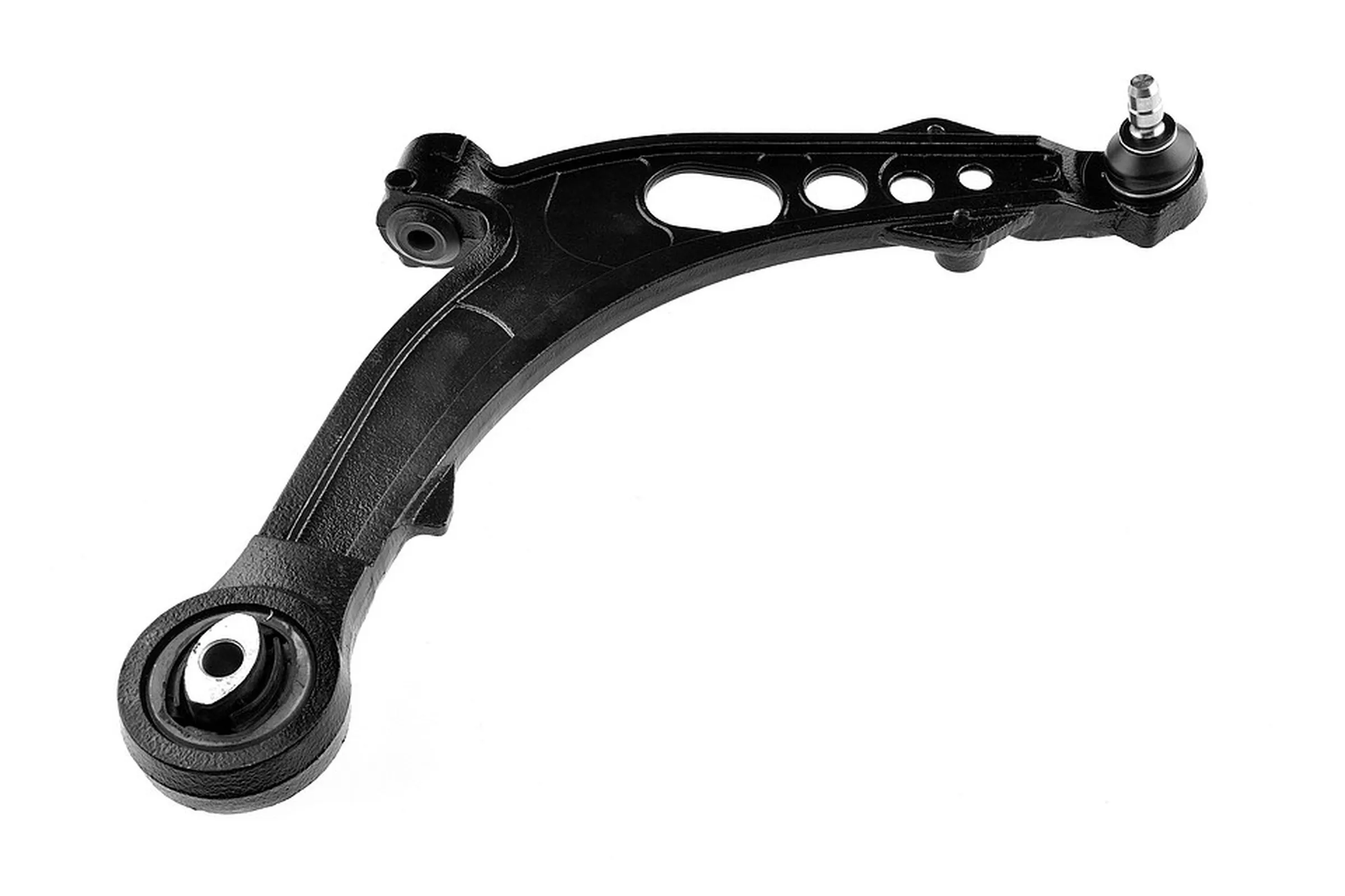 Control/trailing arm, wheel suspension
