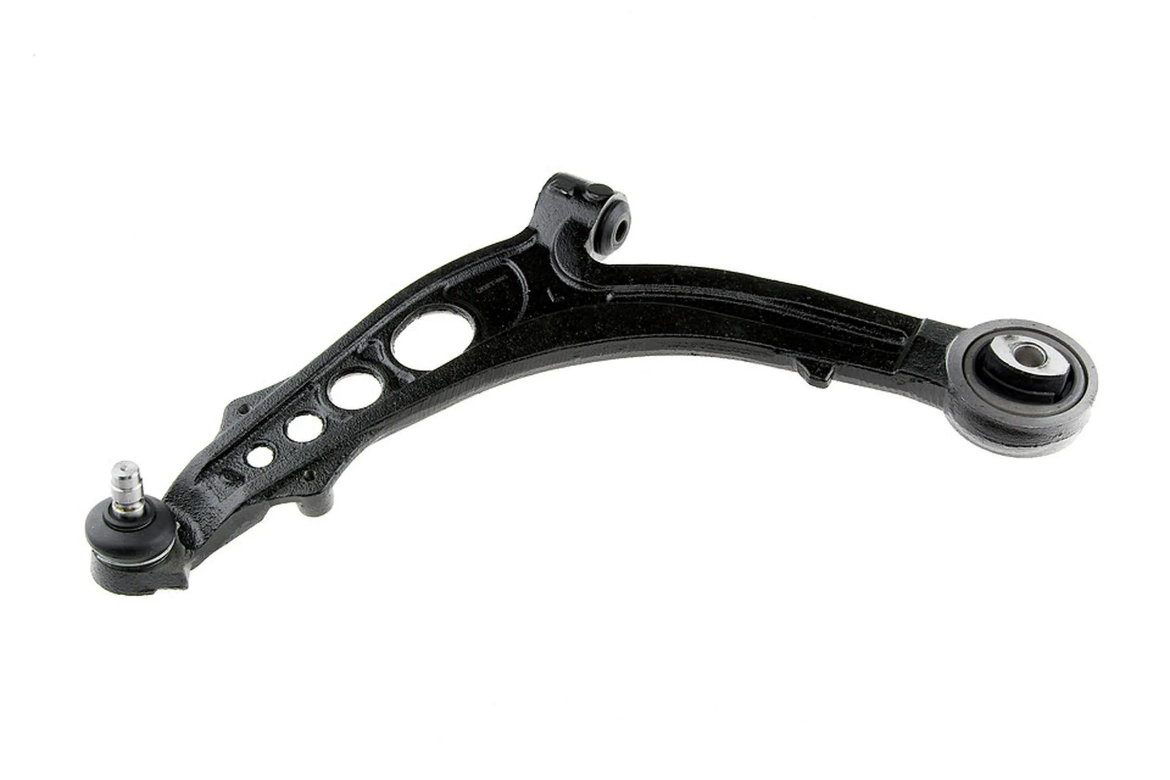 Control/trailing arm, wheel suspension