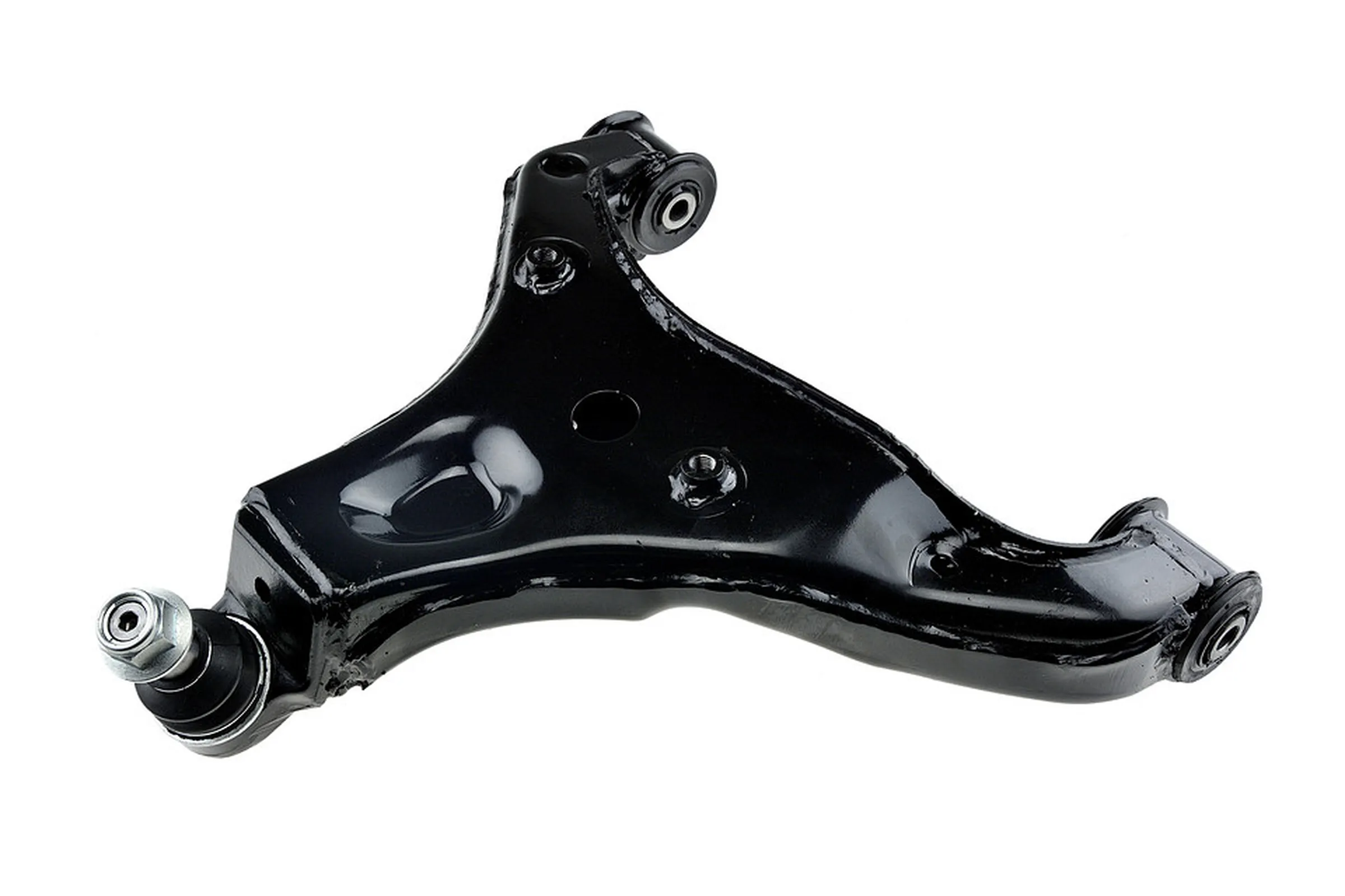 Control/trailing arm, wheel suspension