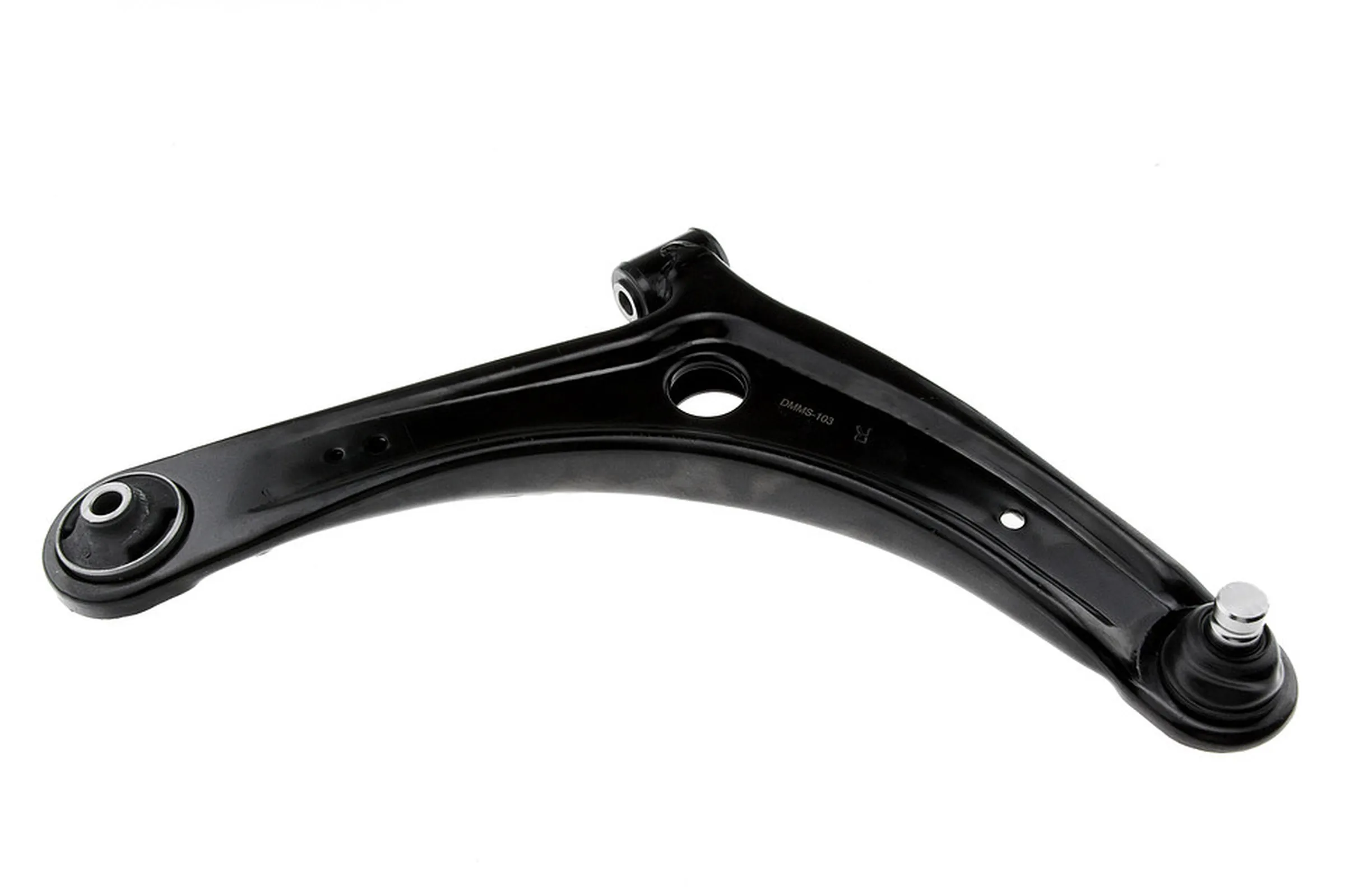 Control/trailing arm, wheel suspension