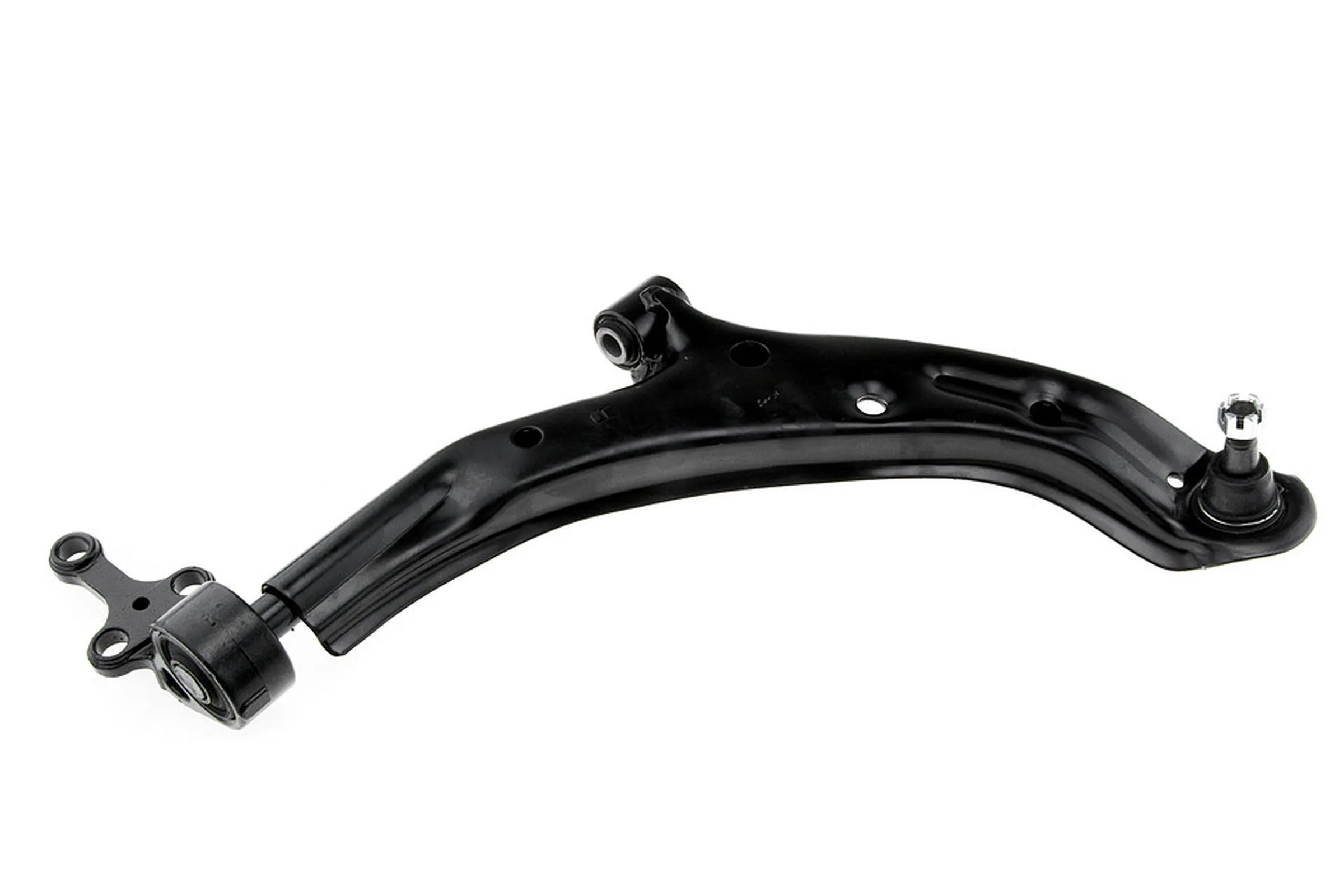 Control/trailing arm, wheel suspension