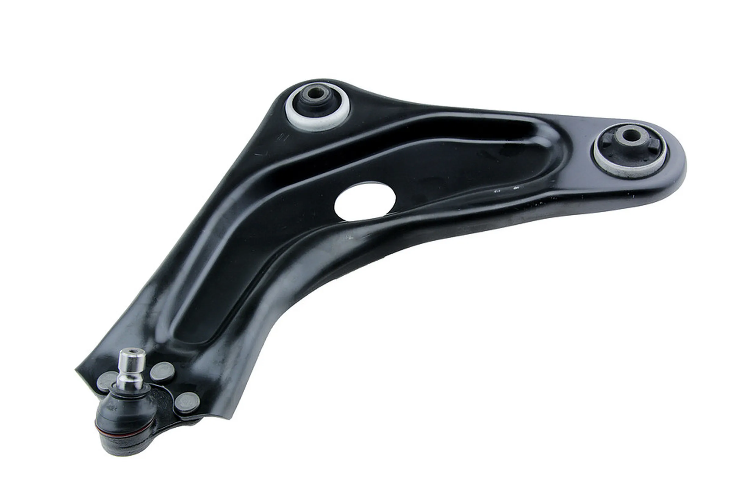 Control/trailing arm, wheel suspension