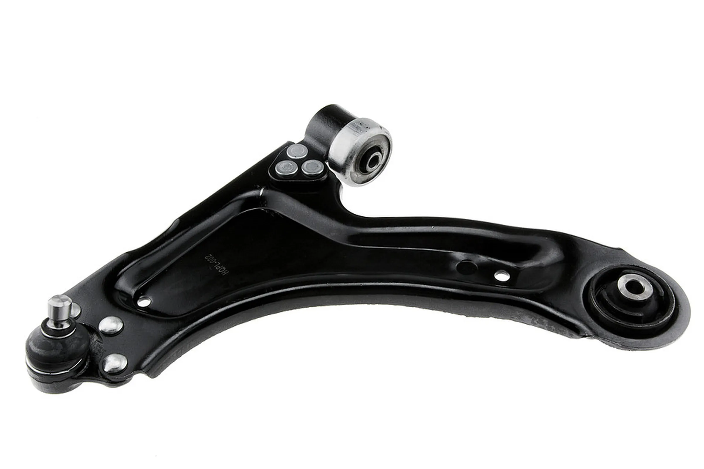 Control/trailing arm, wheel suspension
