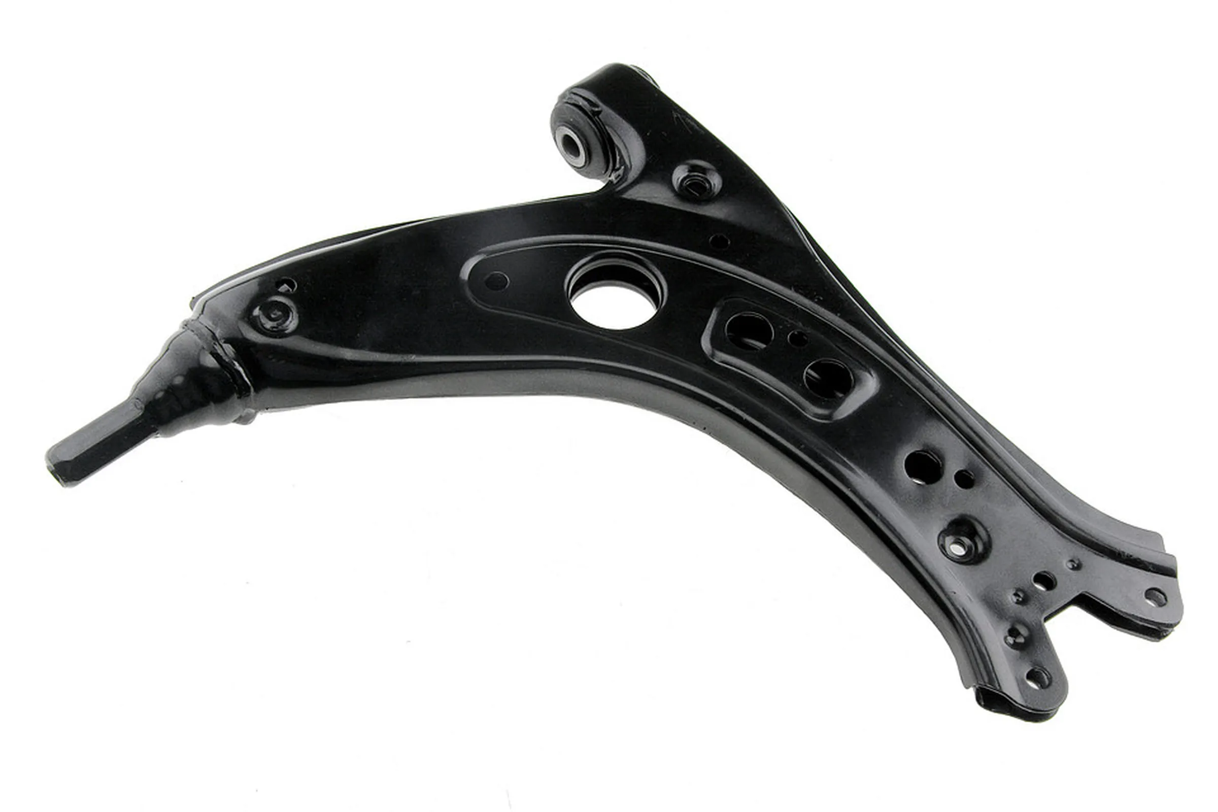 Control/trailing arm, wheel suspension
