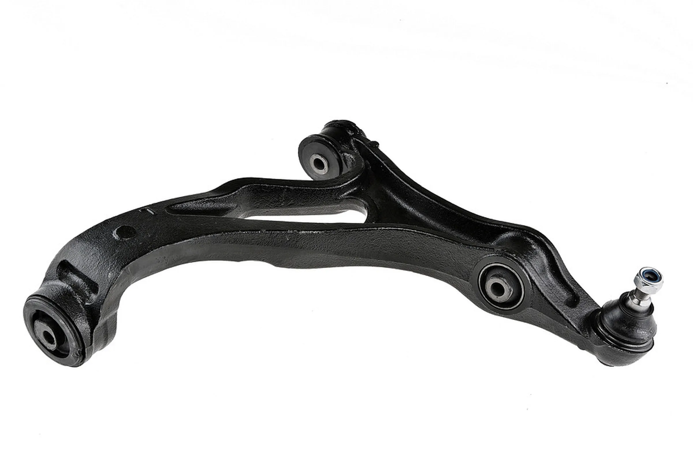 Control/trailing arm, wheel suspension