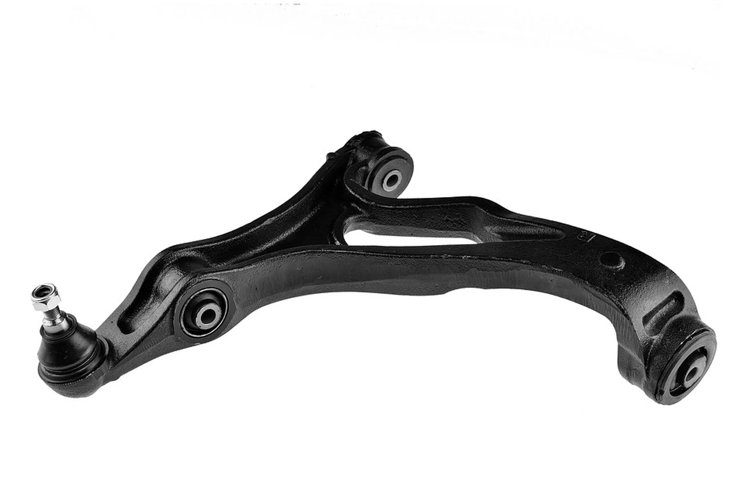 Control/trailing arm, wheel suspension