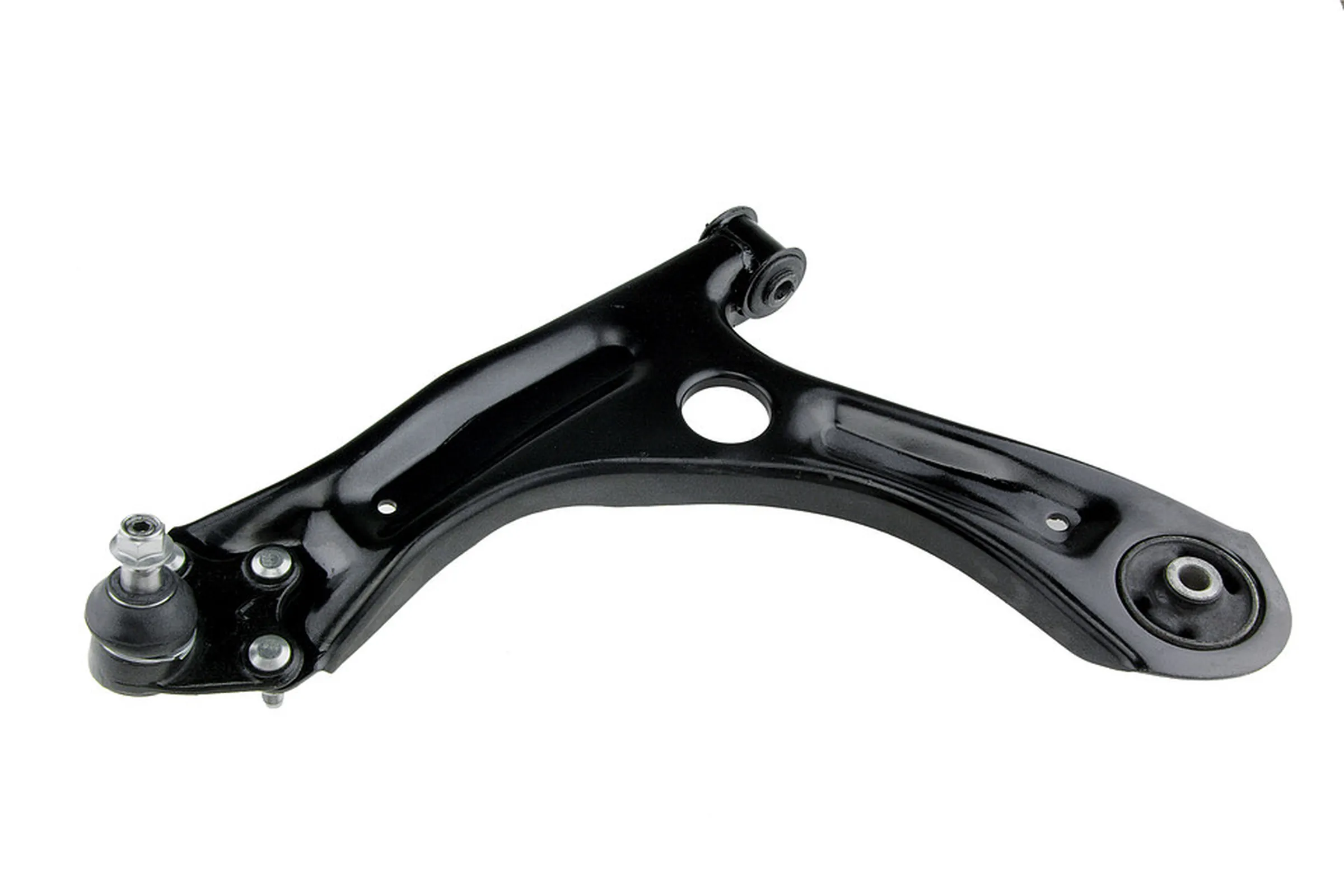 Control/trailing arm, wheel suspension