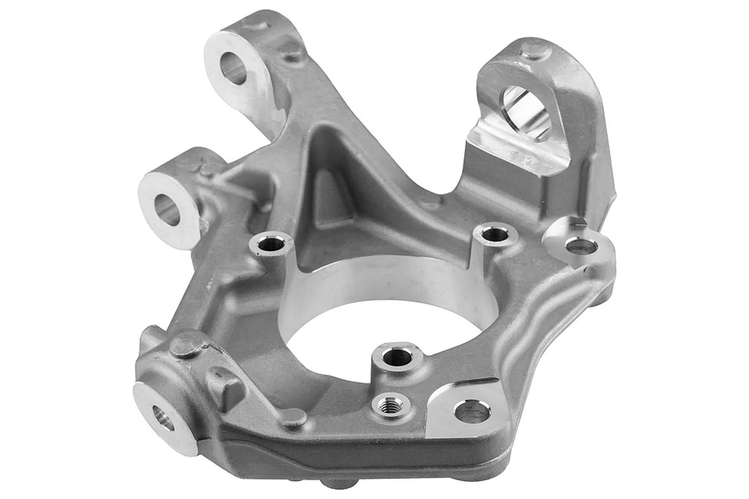 Steering knuckle, wheel suspension