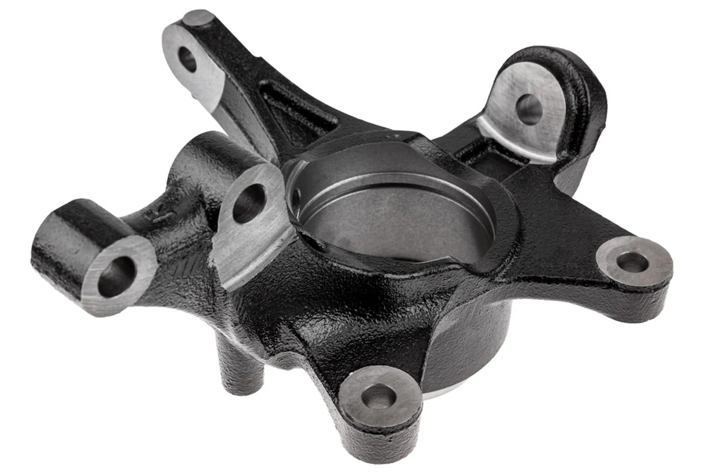 Steering knuckle, wheel suspension