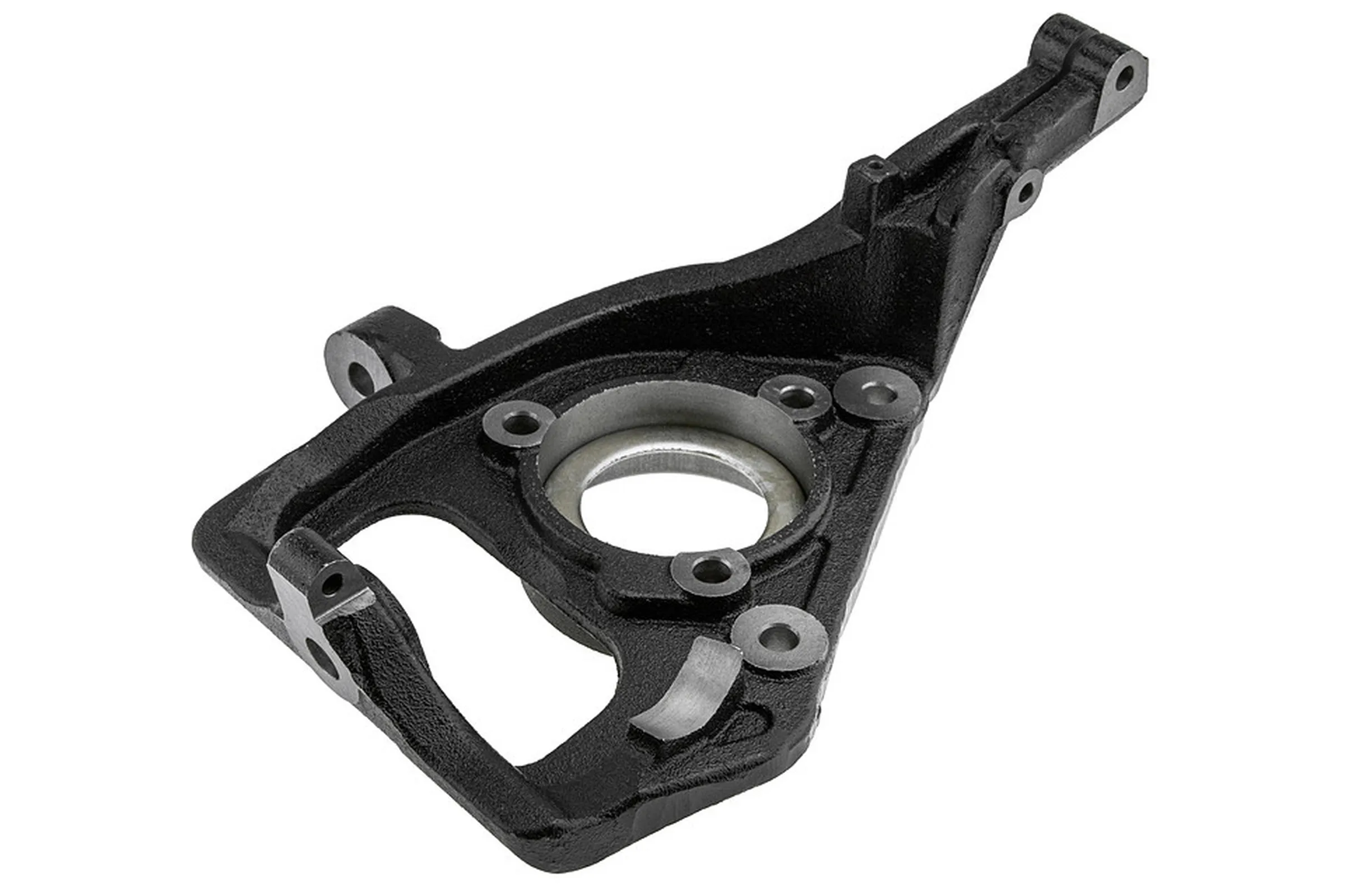 Steering knuckle, wheel suspension