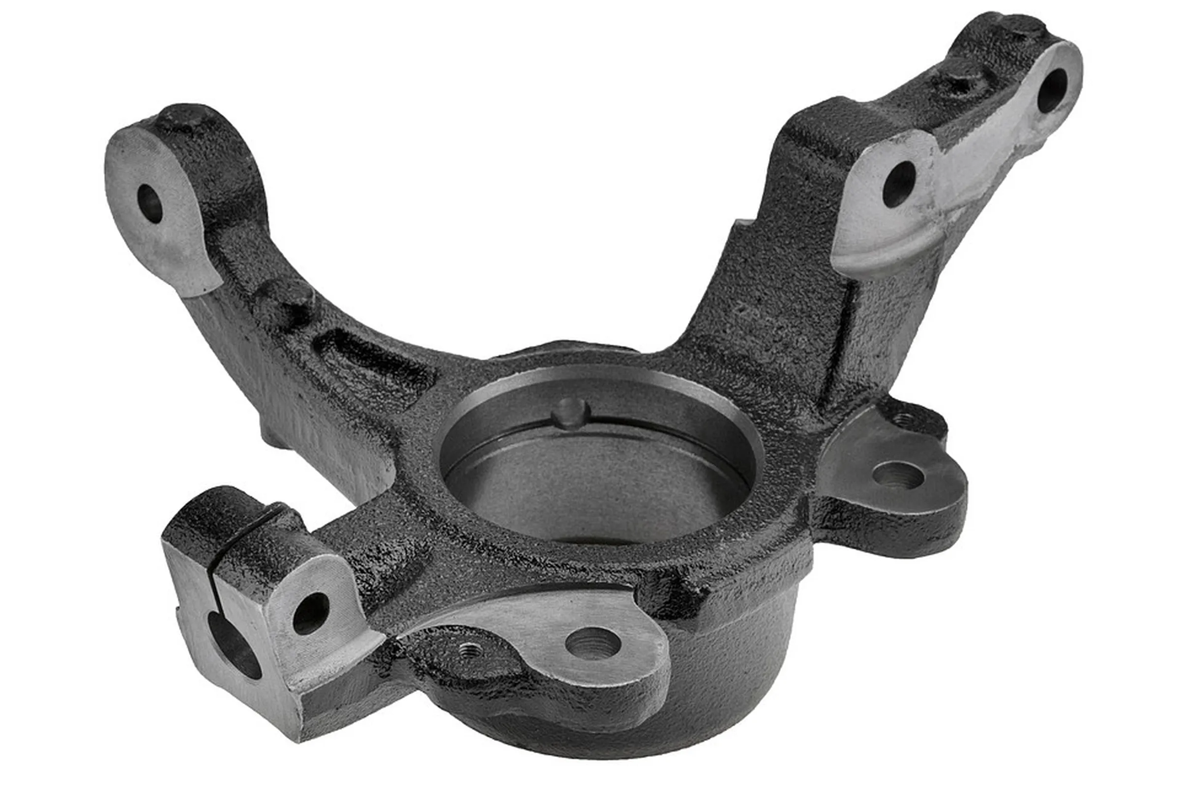 Steering knuckle, wheel suspension