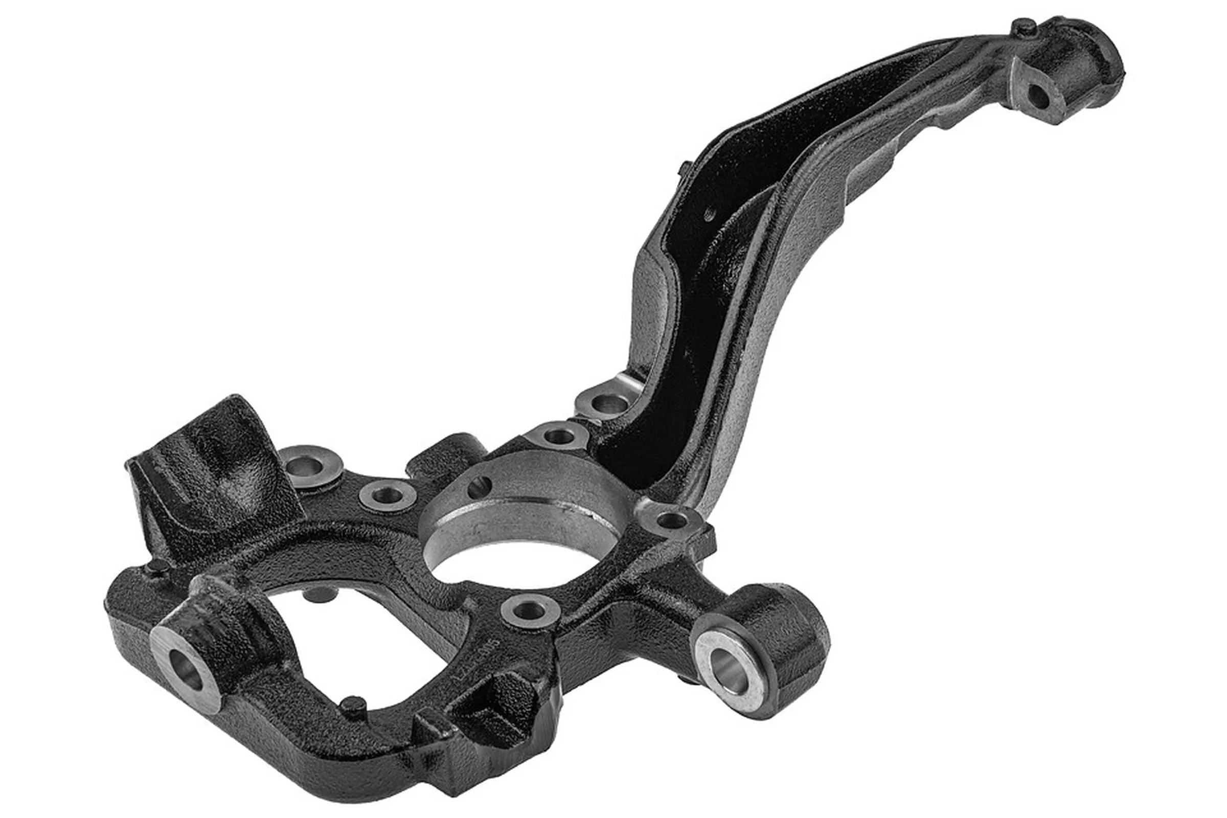Steering knuckle, wheel suspension