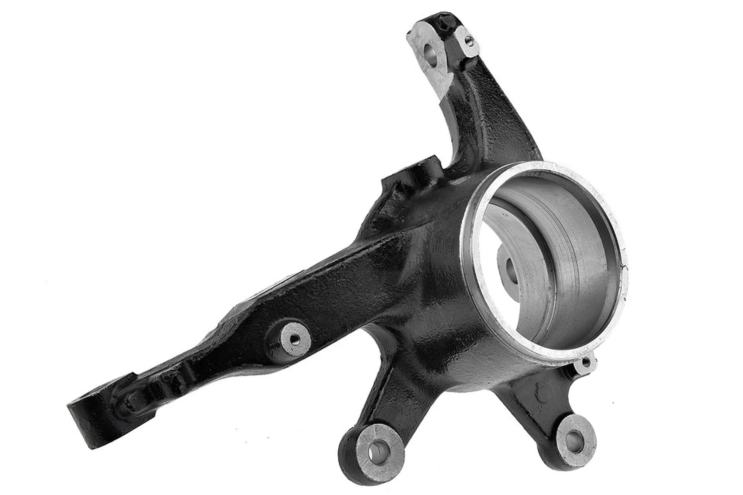 Steering knuckle, wheel suspension