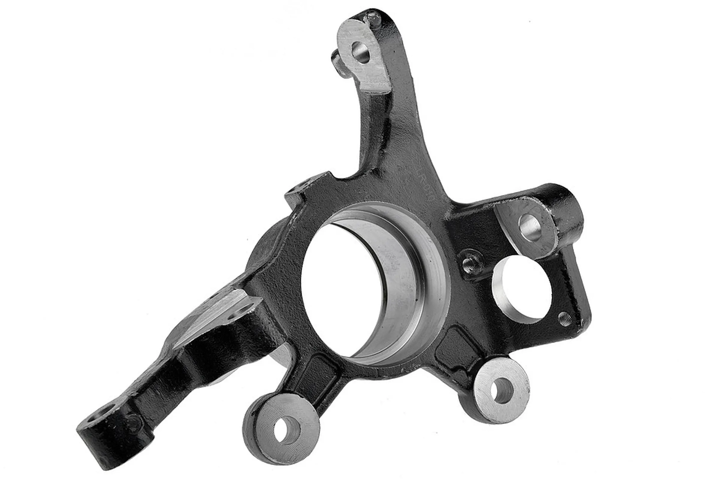 Steering knuckle, wheel suspension