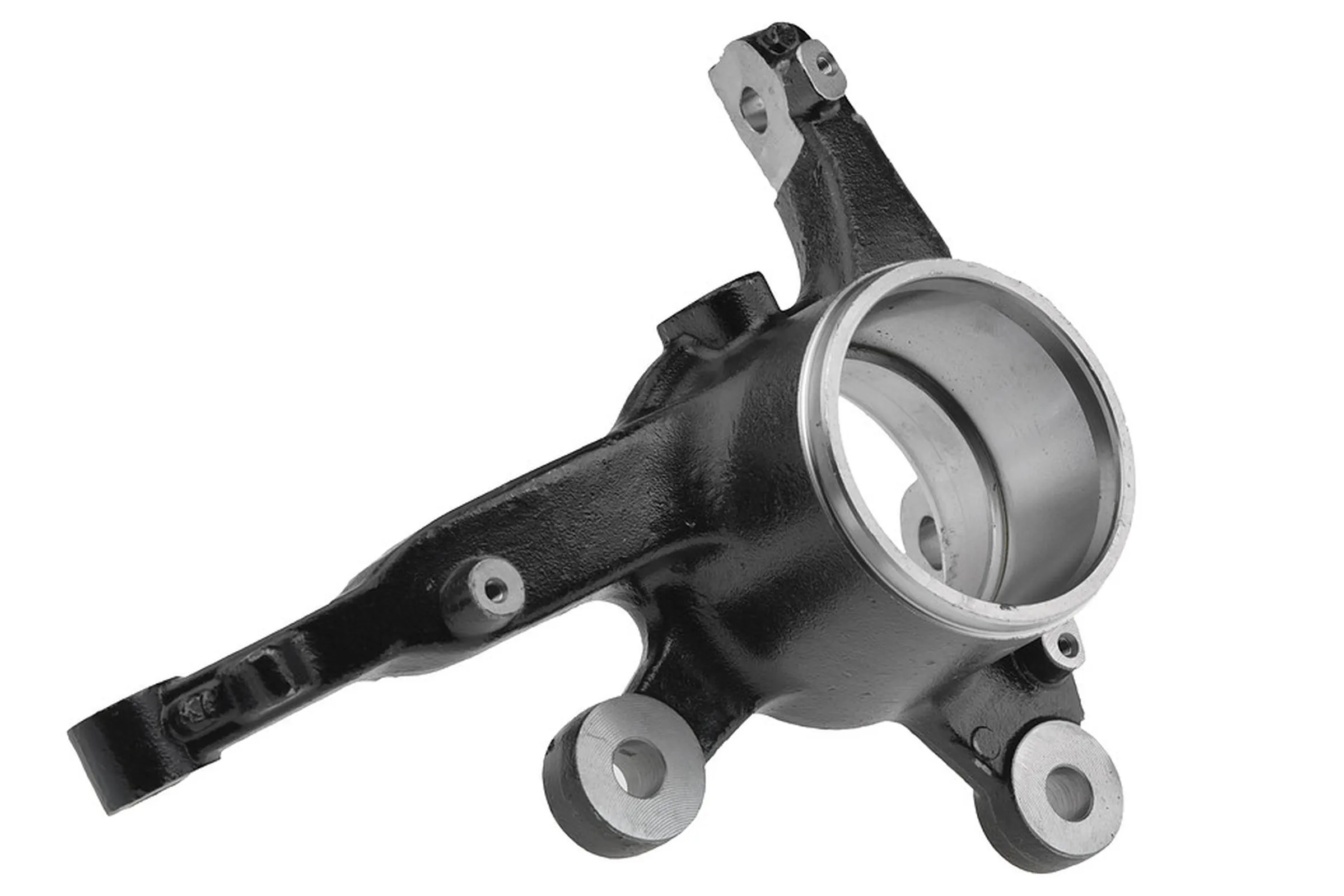 Steering knuckle, wheel suspension