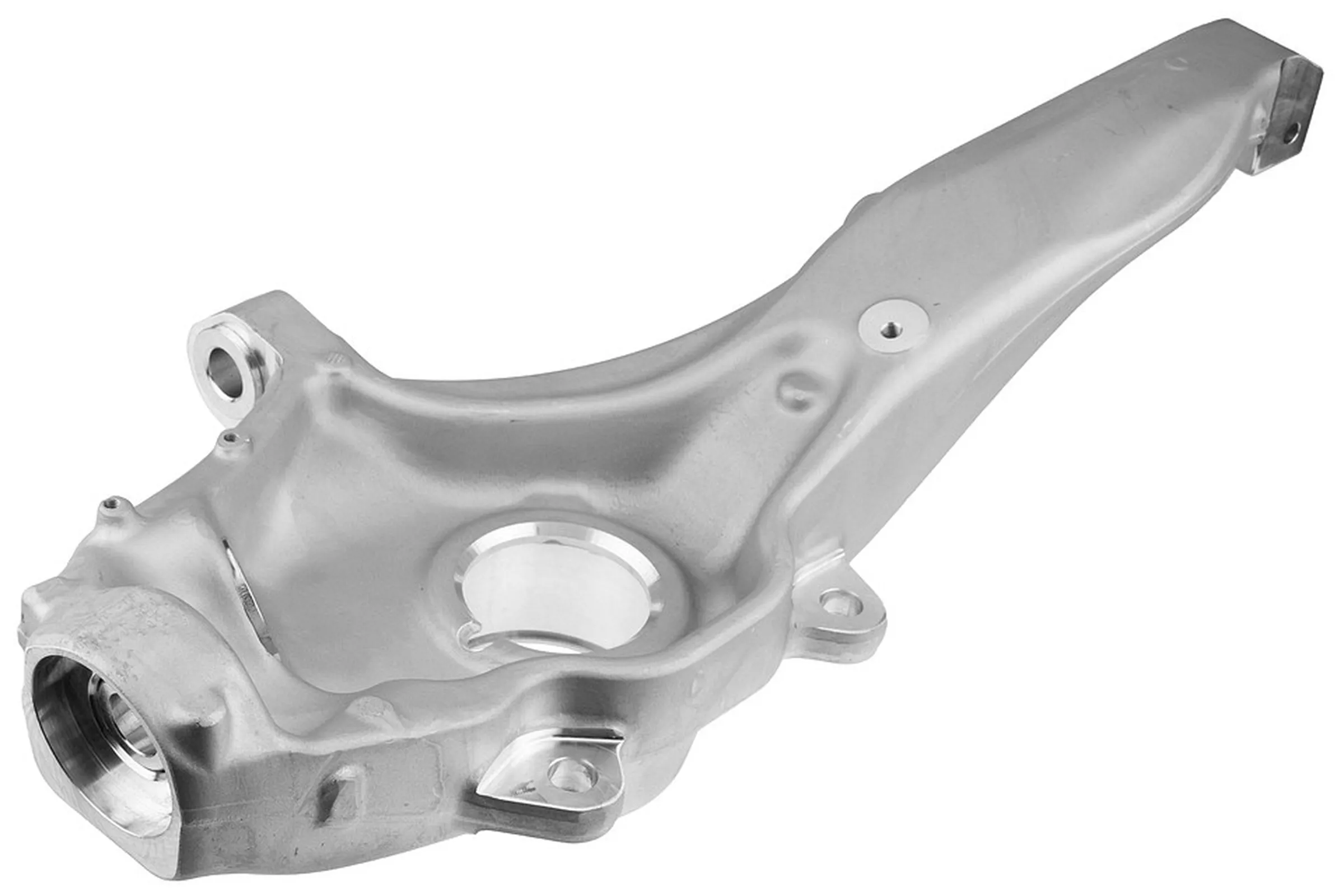 Steering knuckle, wheel suspension