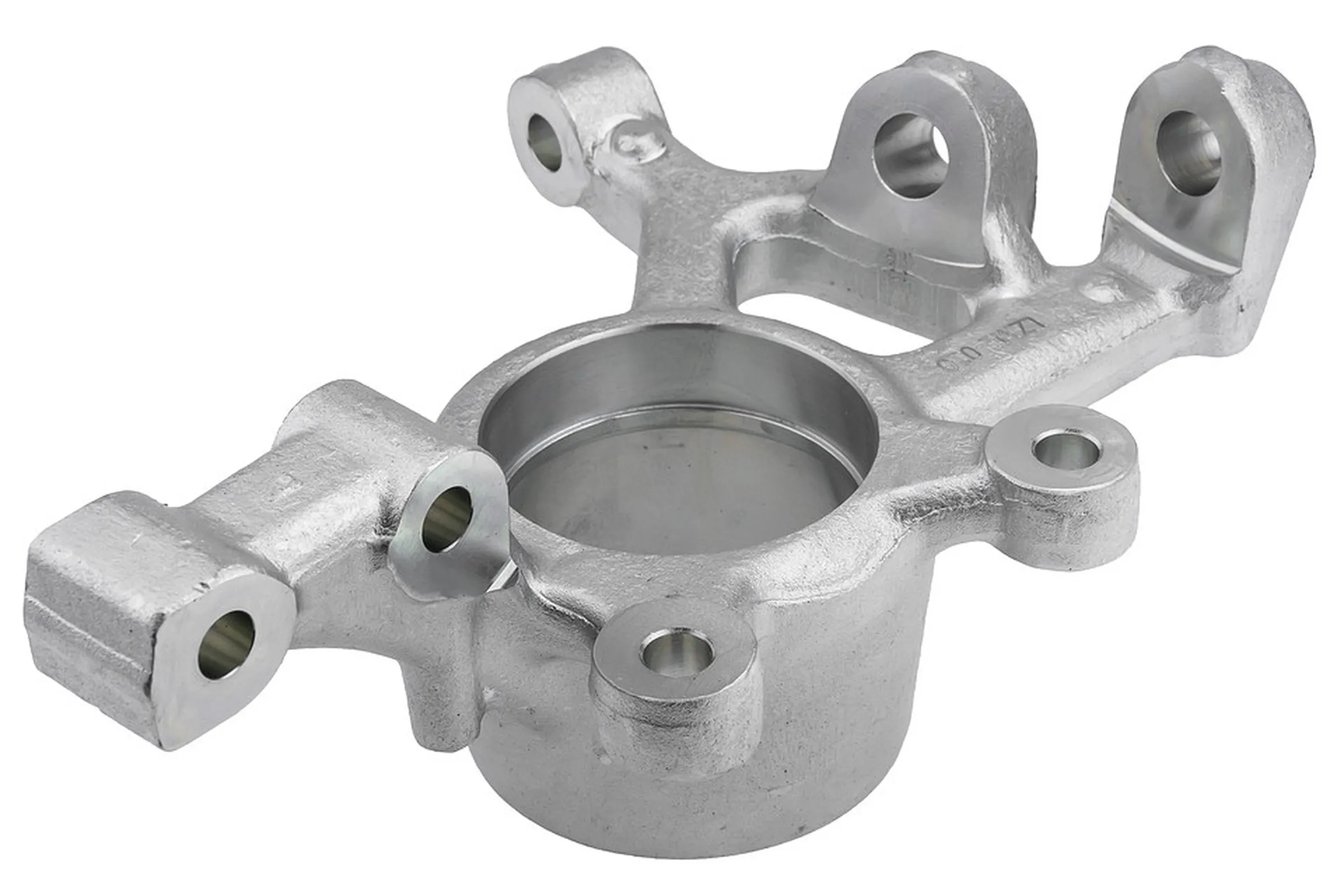 Steering knuckle, wheel suspension